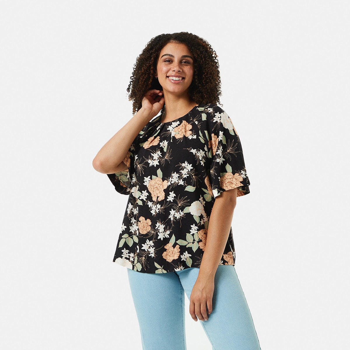 Kmart plus sale size tops