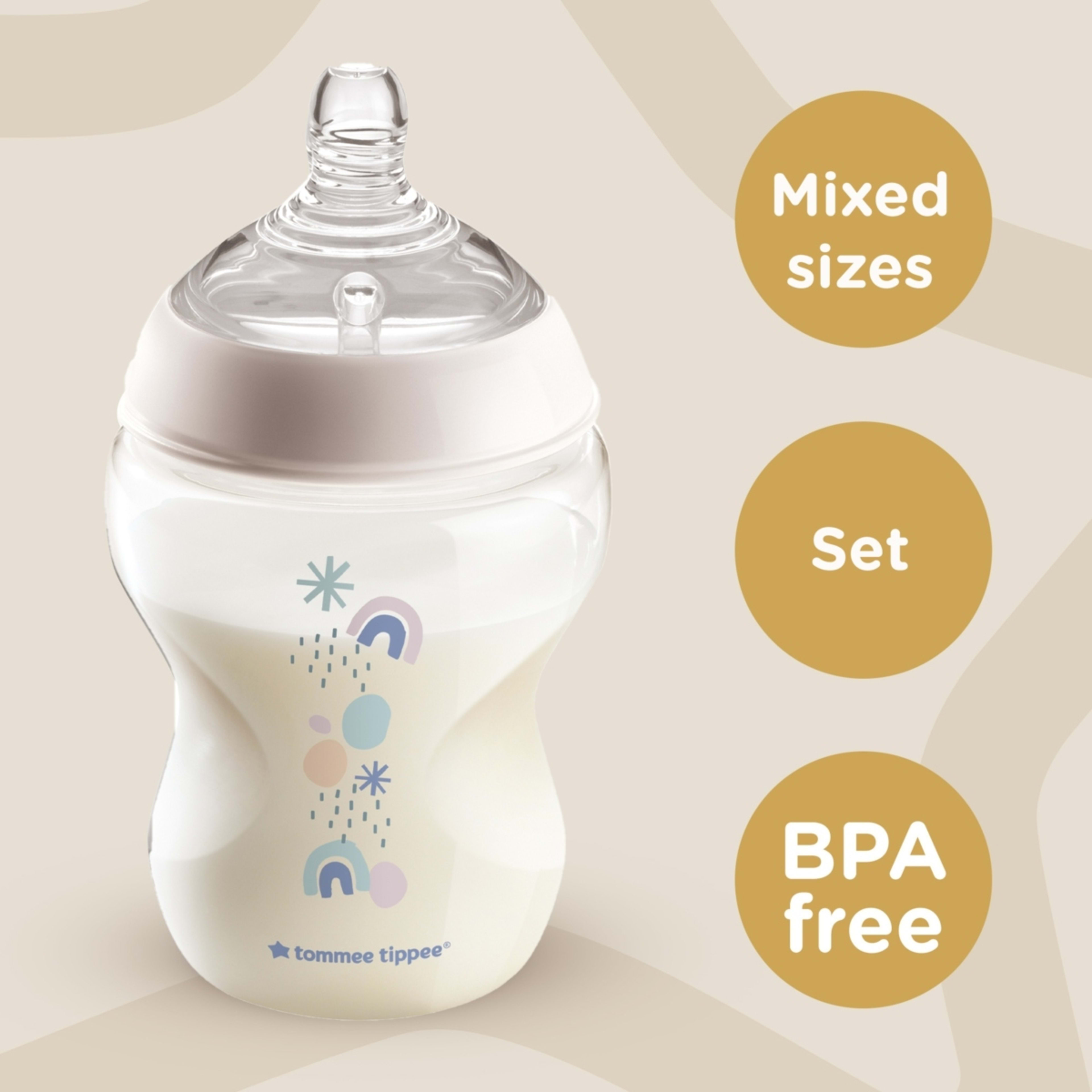 4 Tommee Tippee Closer to Nature Newborn Bottle Starter Set, 4 of 7