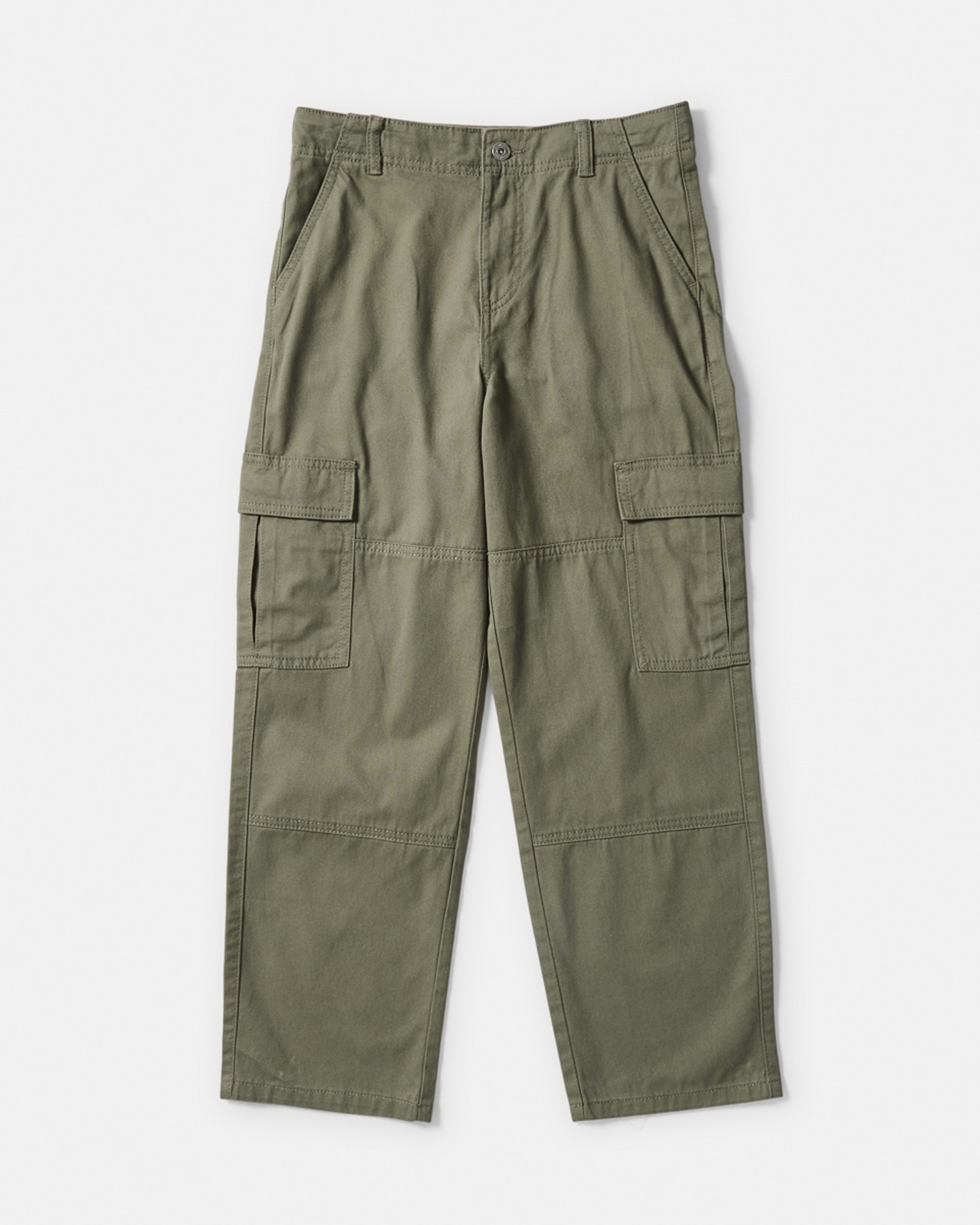 7 Fixed Waist Cargo Pants Army, 7 of 8