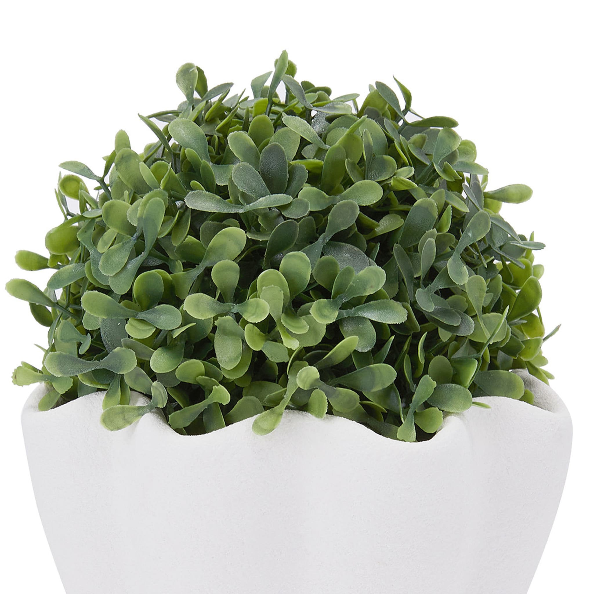 Artificial Topiary in Wave Pot Kmart