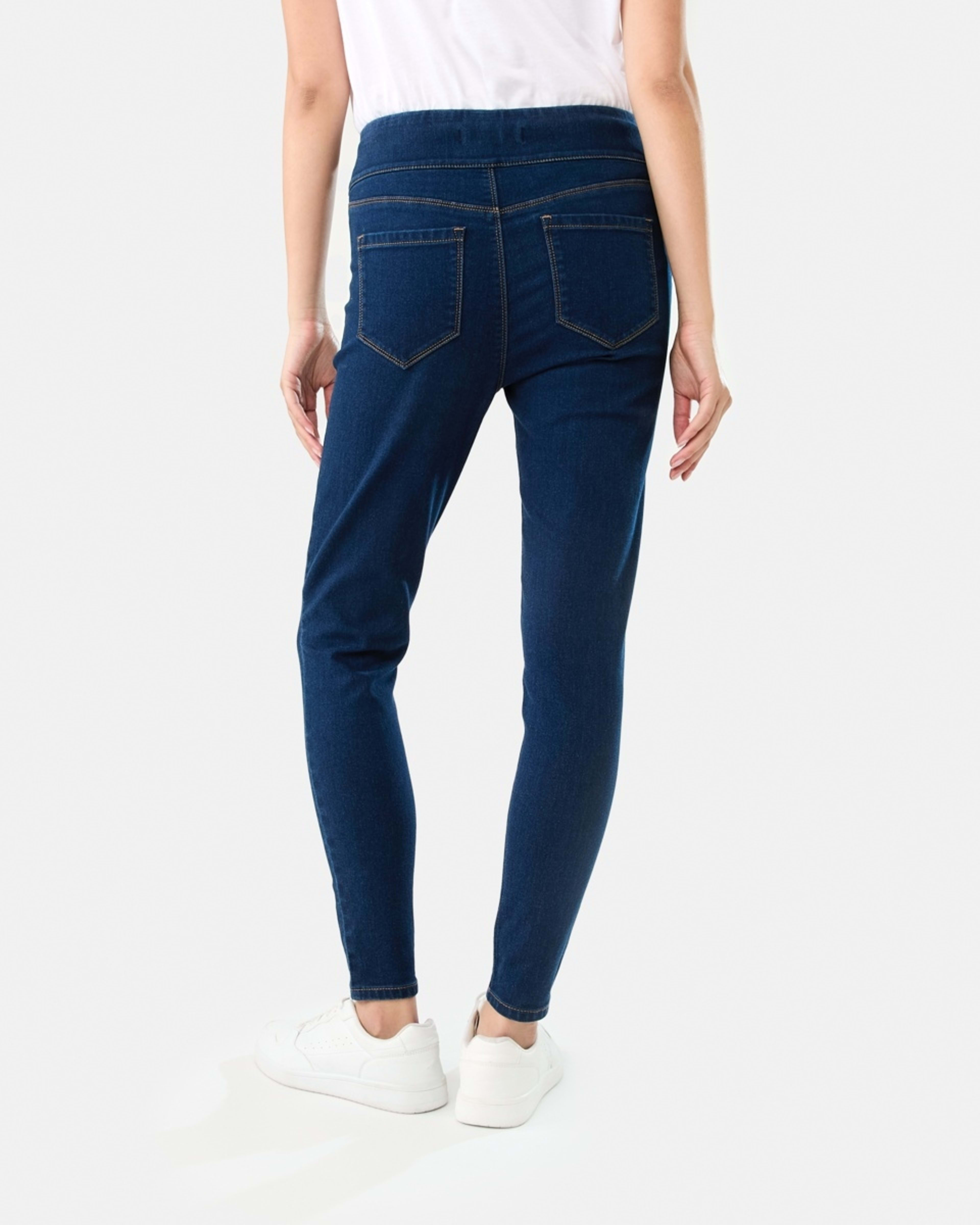 4 Denim Jeggings DARK WASH, 4 of 9
