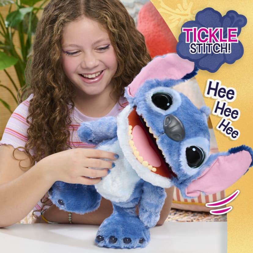 Disney Cyber Stitch Plush Toy Futuristic Reflective Collectible Figure main image 1