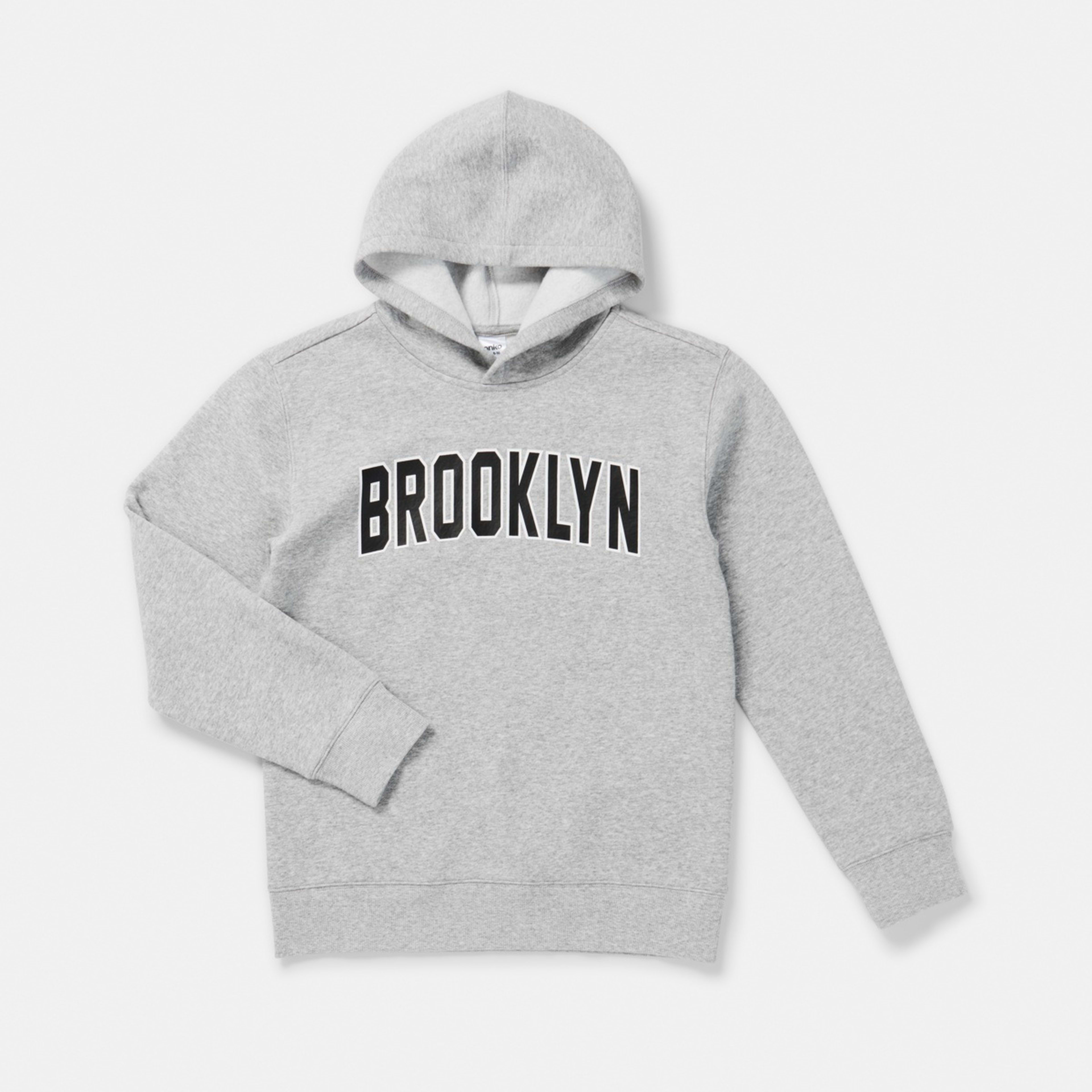 7 Print Hoodie Brooklyn Varsity Grey Marle, 7 of 8