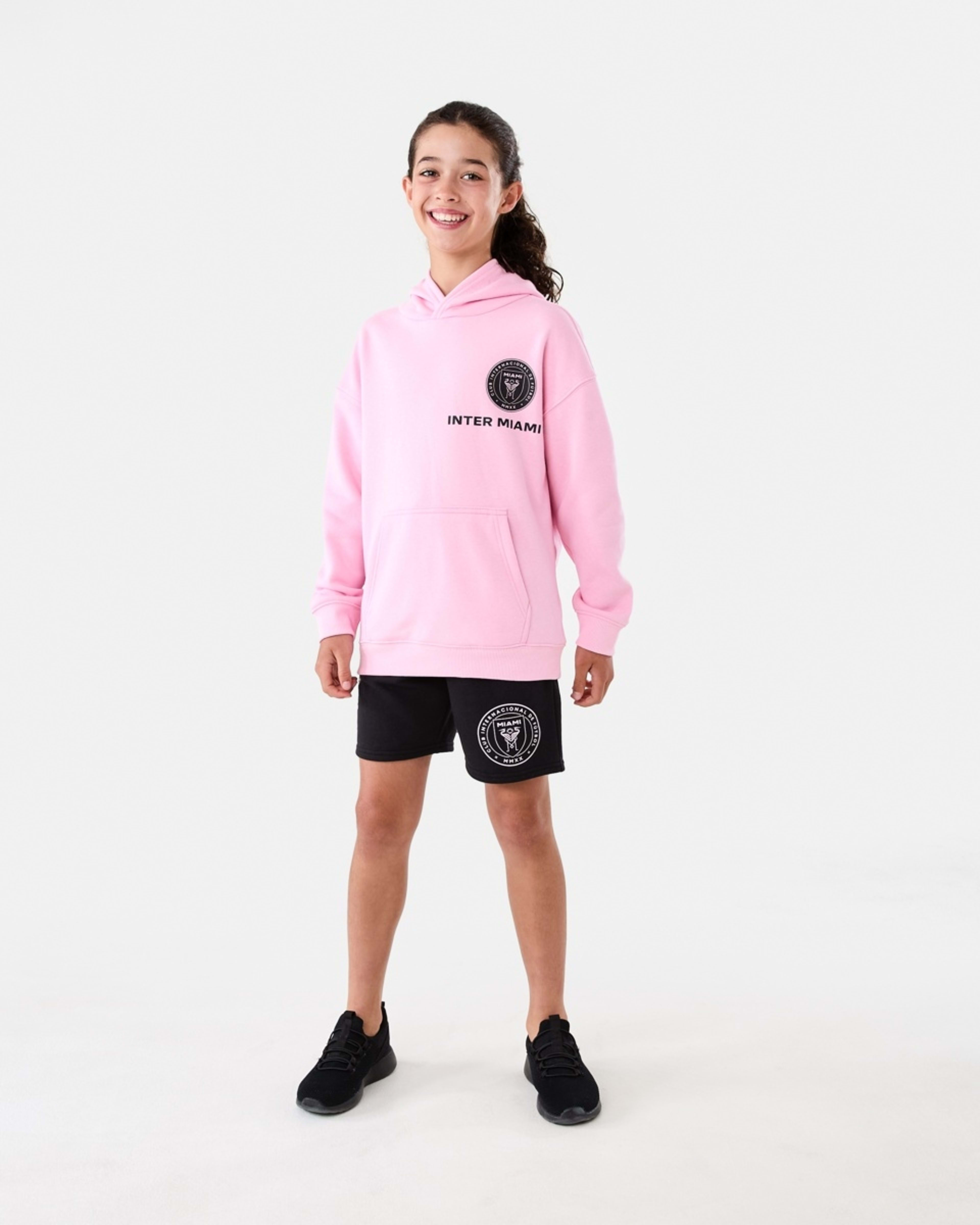 7 Official Inter Miami Kids Hoodie True Pink, 7 of 10