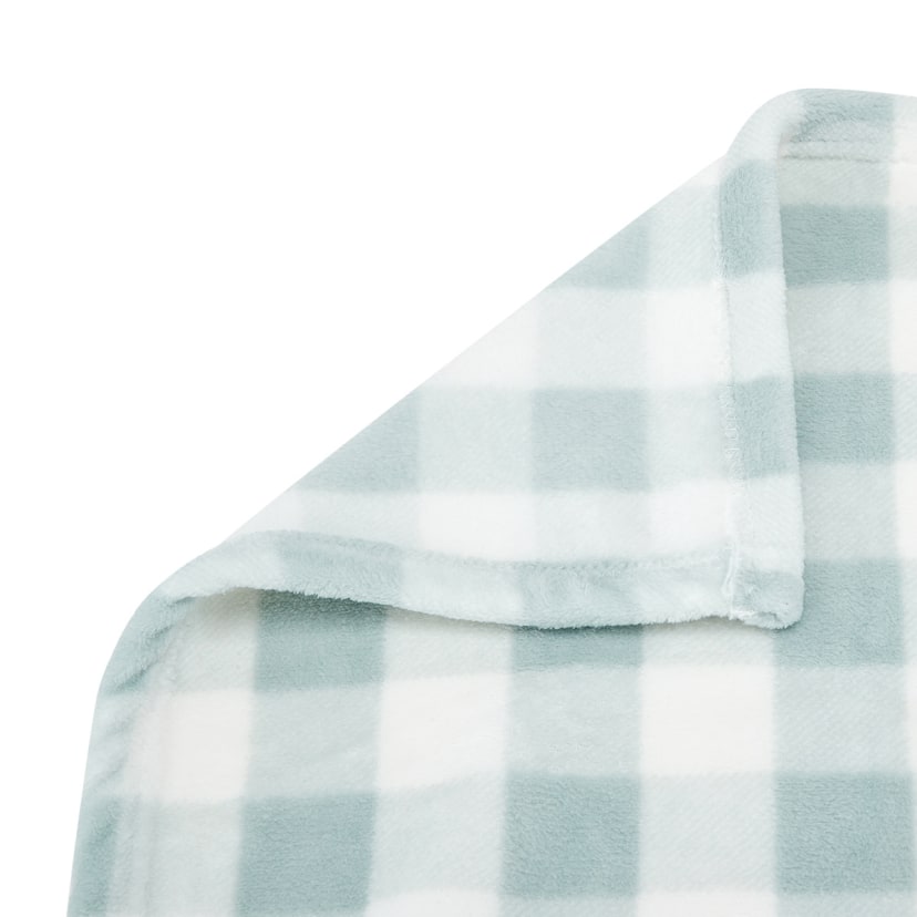 Coral Fleece Blanket Green Kmart