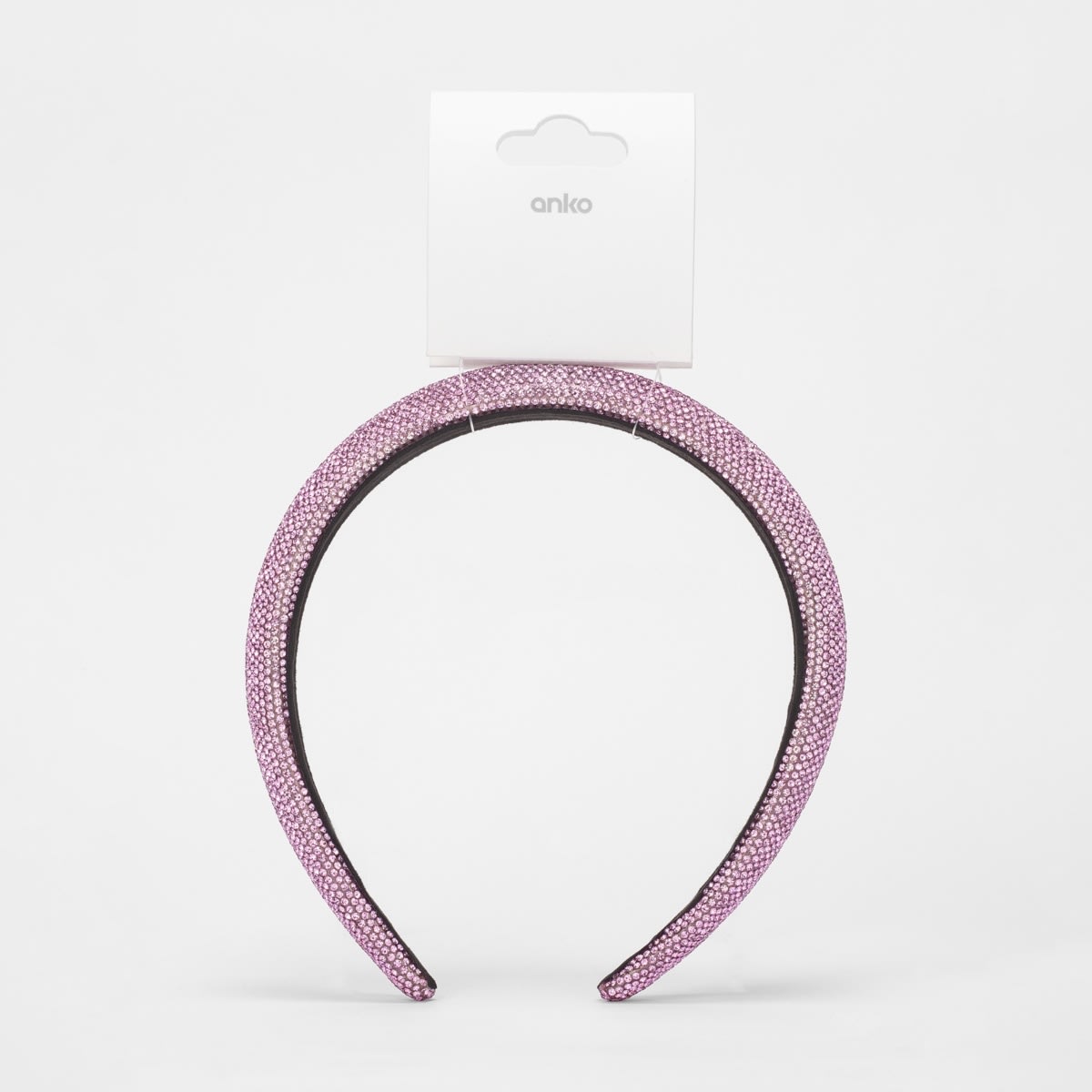 Stellar Rose Bling headband satin black 71615