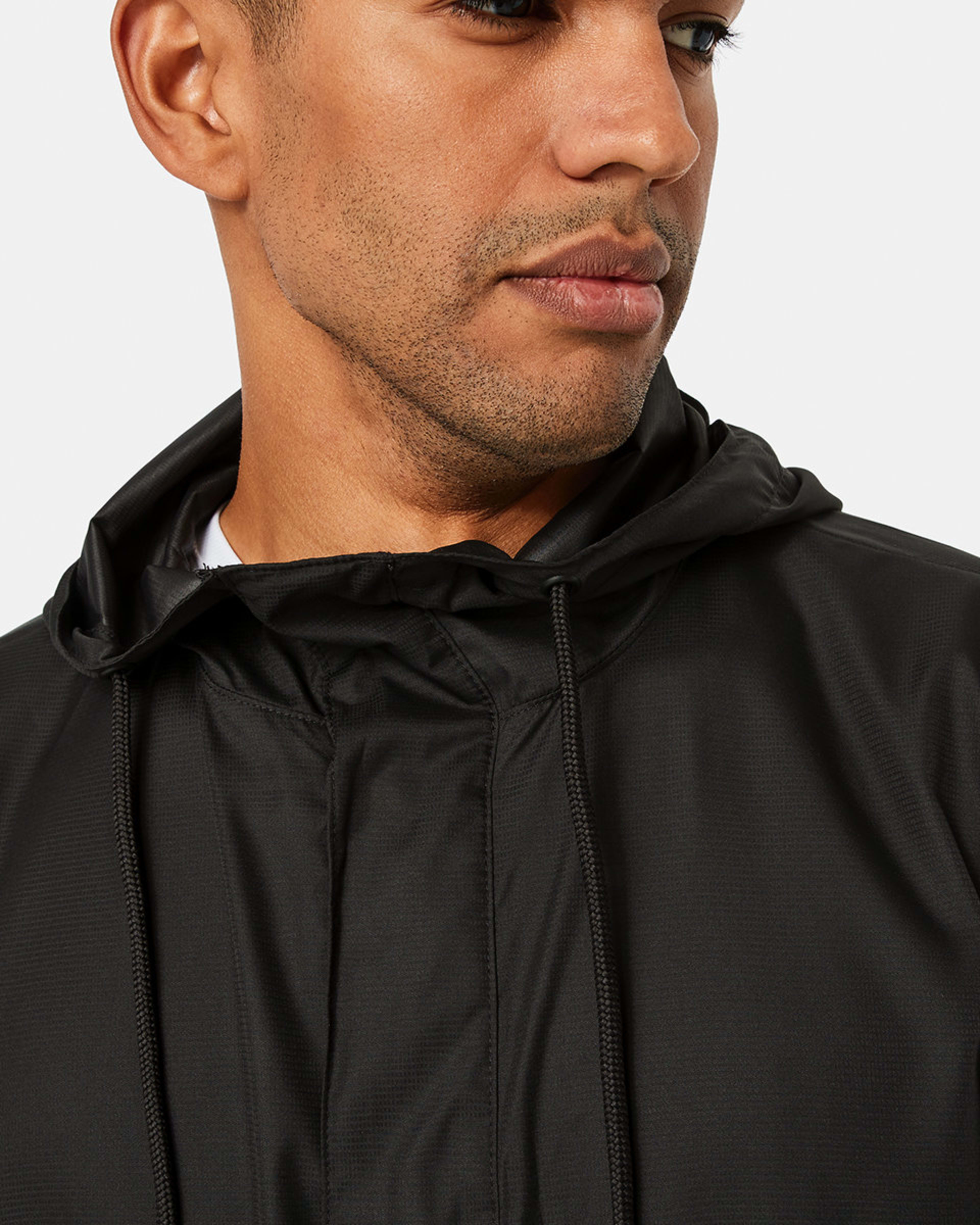 10 Active Unisex Packable Raincoat Black, 10 of 10