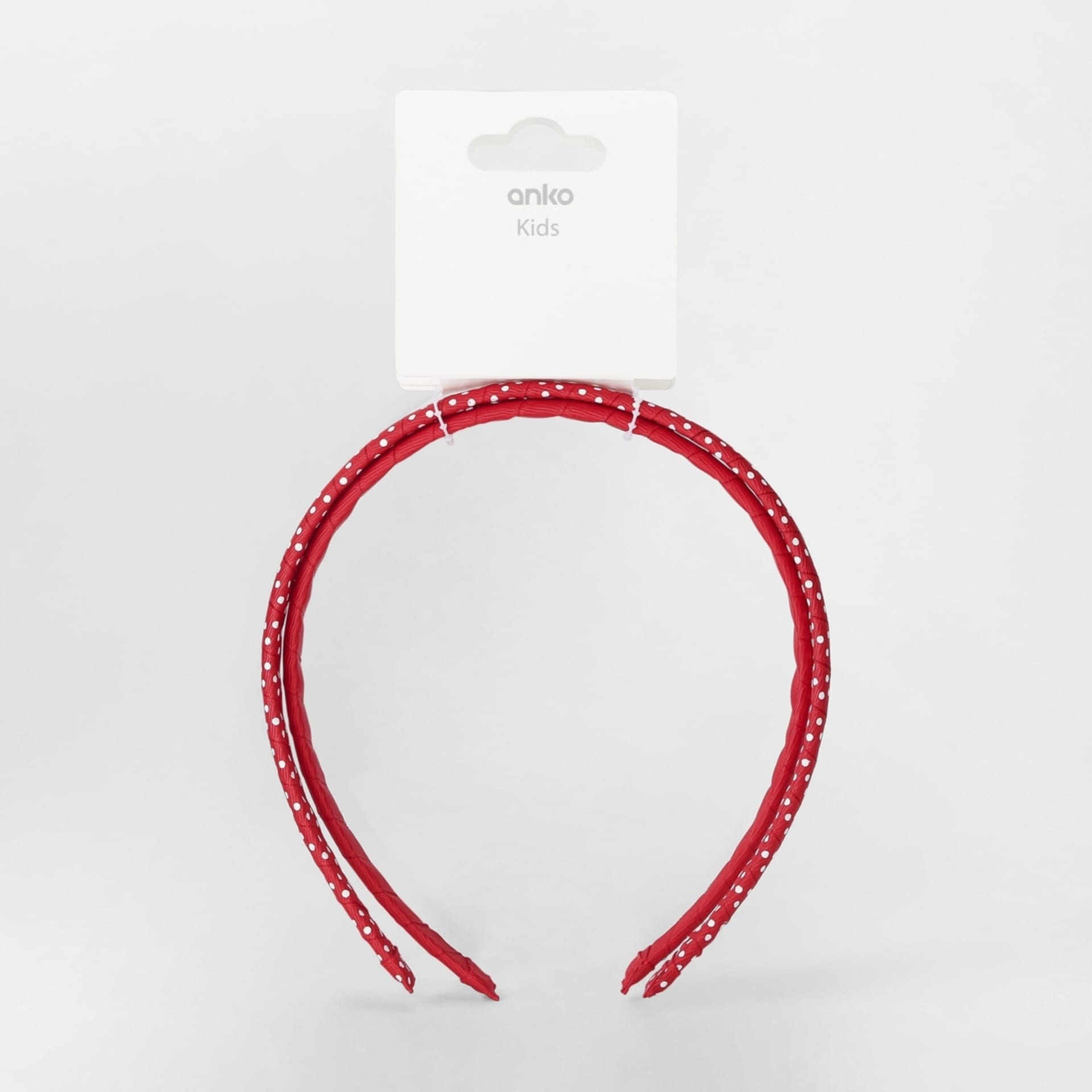2 Pack Hard Headbands Red Kmart NZ