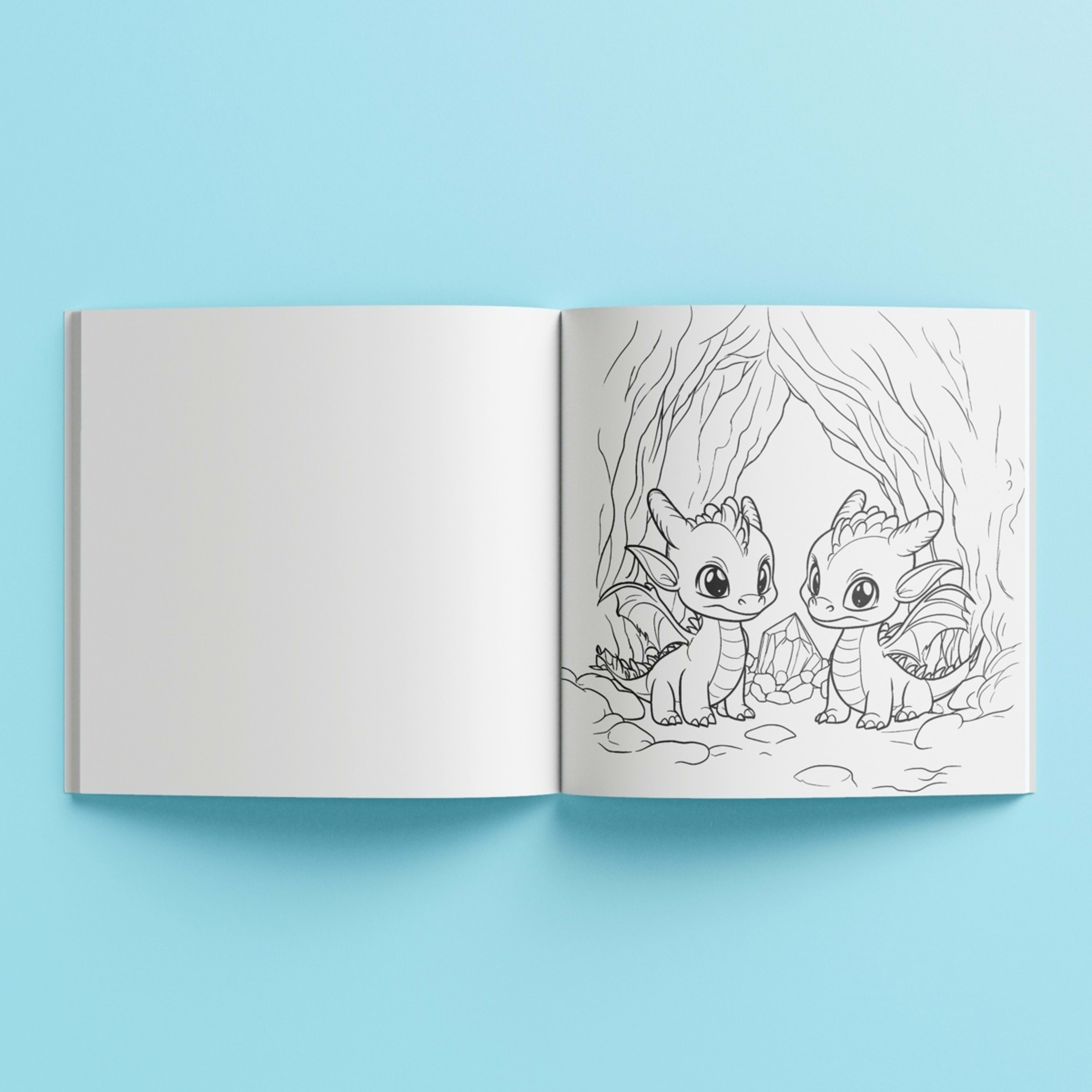2 Kaleidoscope: Dragon Dreams Colouring Book, 2 of 4