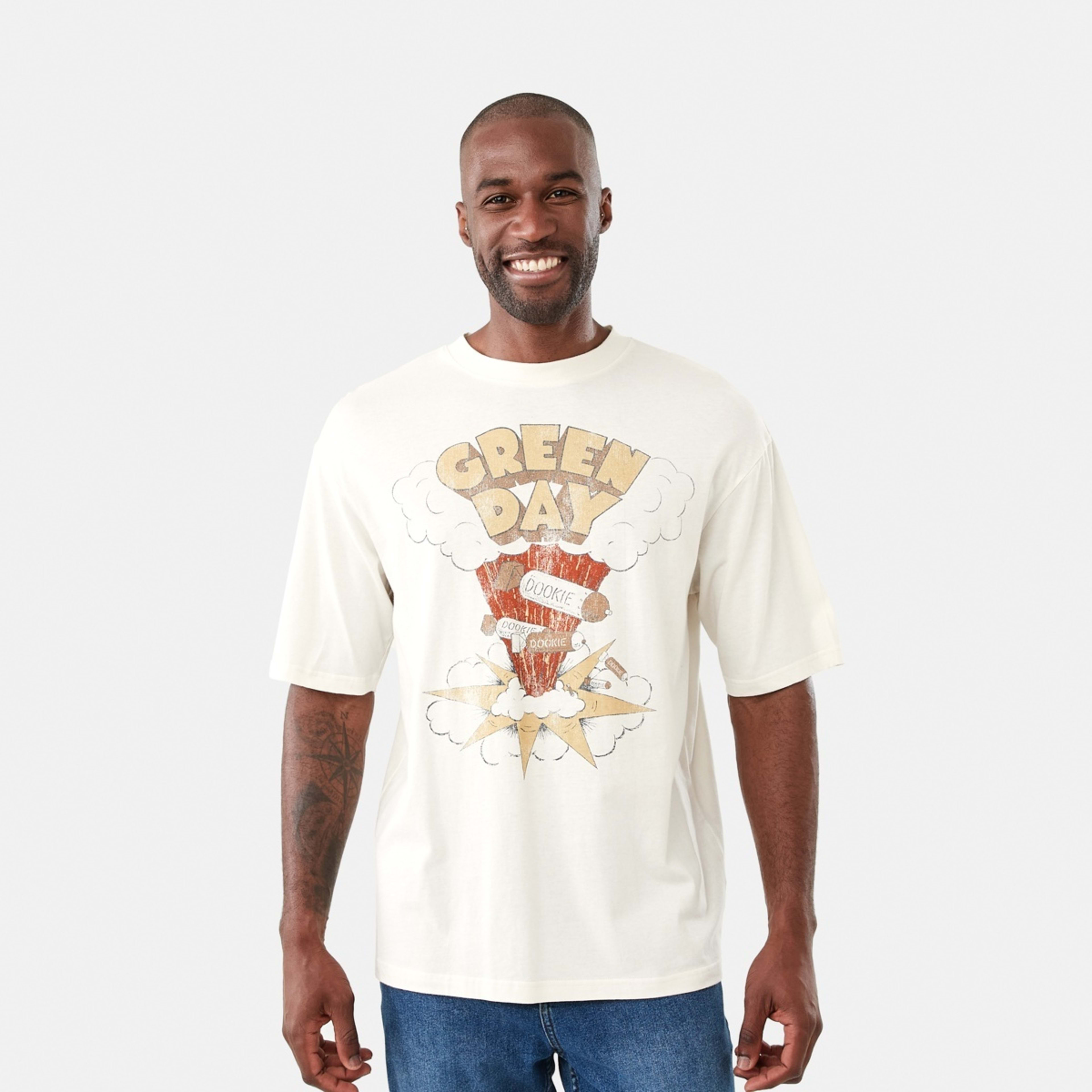 1 Green Day License T-shirt Green Day Dookie, 1 of 6