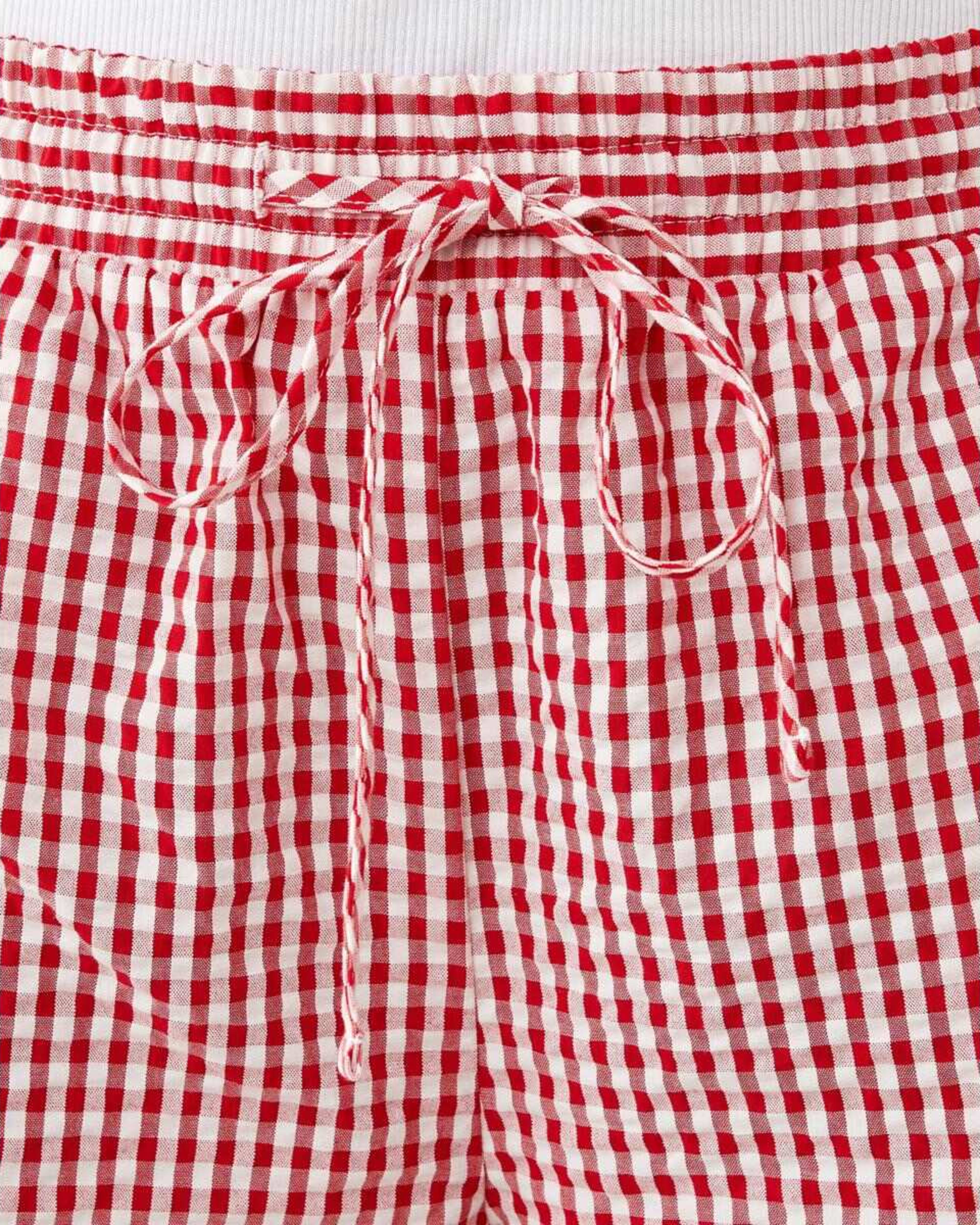 4 Gingham Boxer Shorts Red Ging, 4 of 6