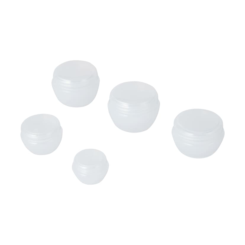 5 Pack Travel Solutions Stackable Jars Kmart