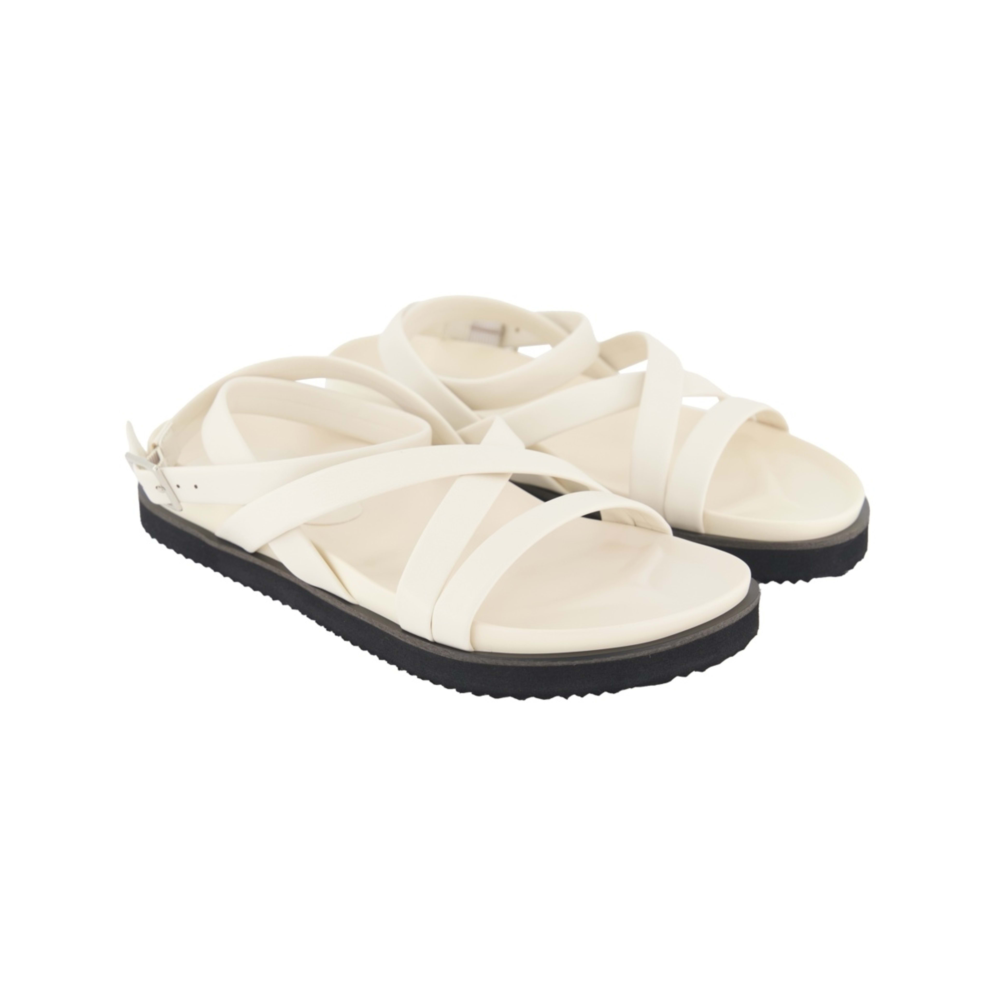 2 Gladiator Footbed Sandals Ivory, 2 of 4