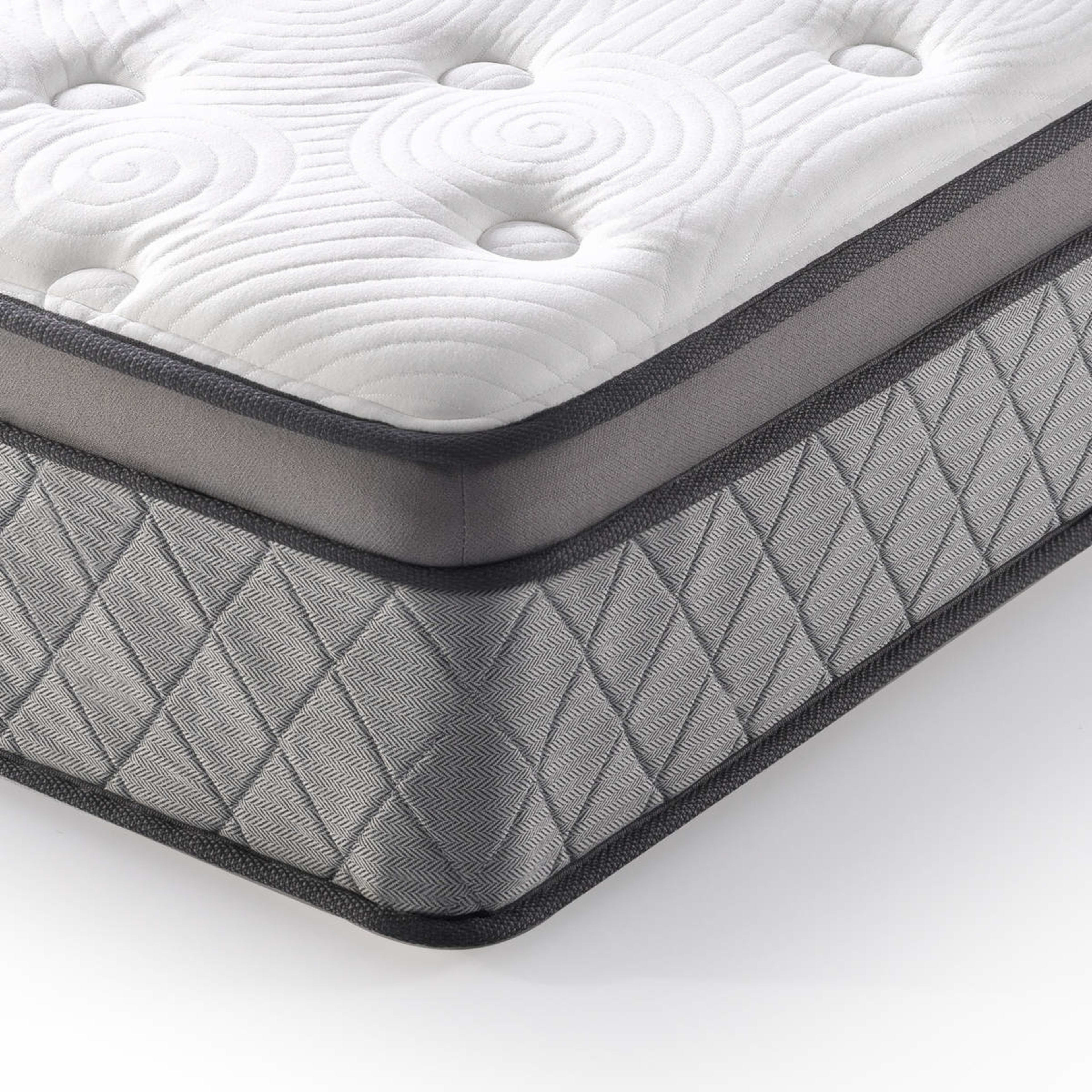 Double Bed Euro Top Pocket Spring Mattress - Kmart