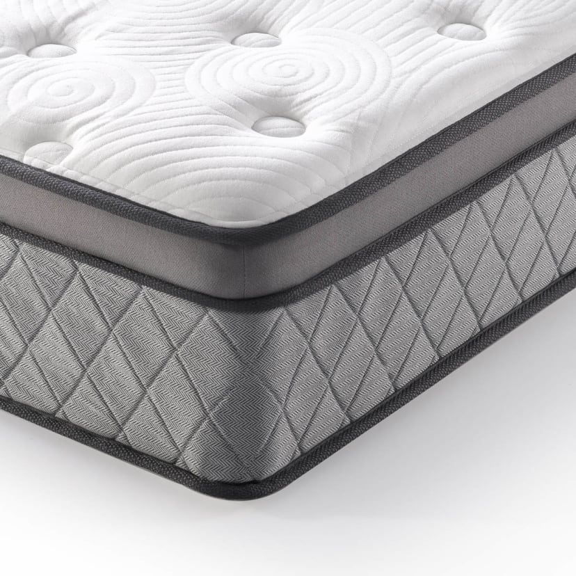 Double Bed Euro Top Pocket Spring Mattress Kmart