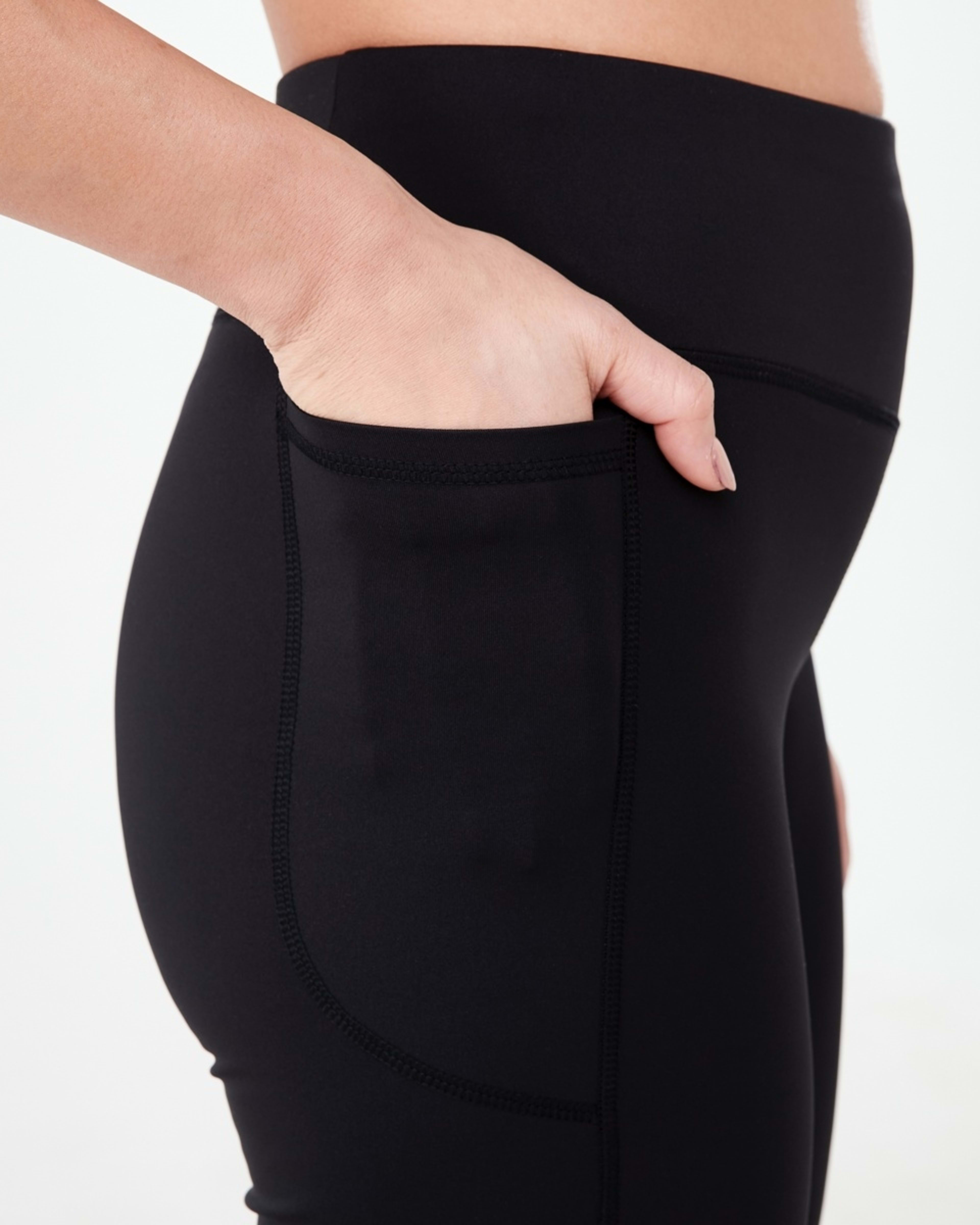 4 Active Womens Bike Shorts BLACK, 4 of 6