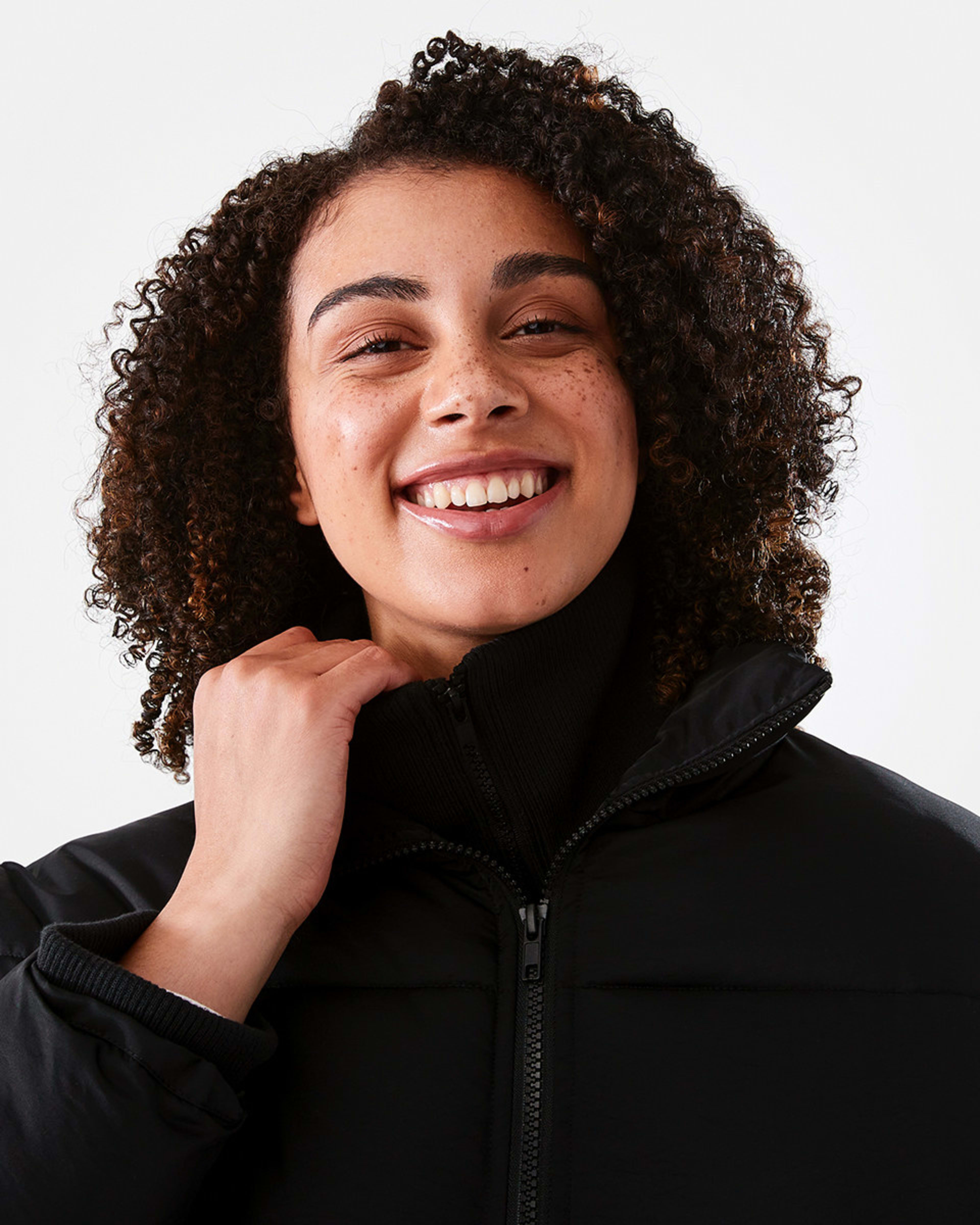 Double Zip Padded Puffer Jacket Kmart