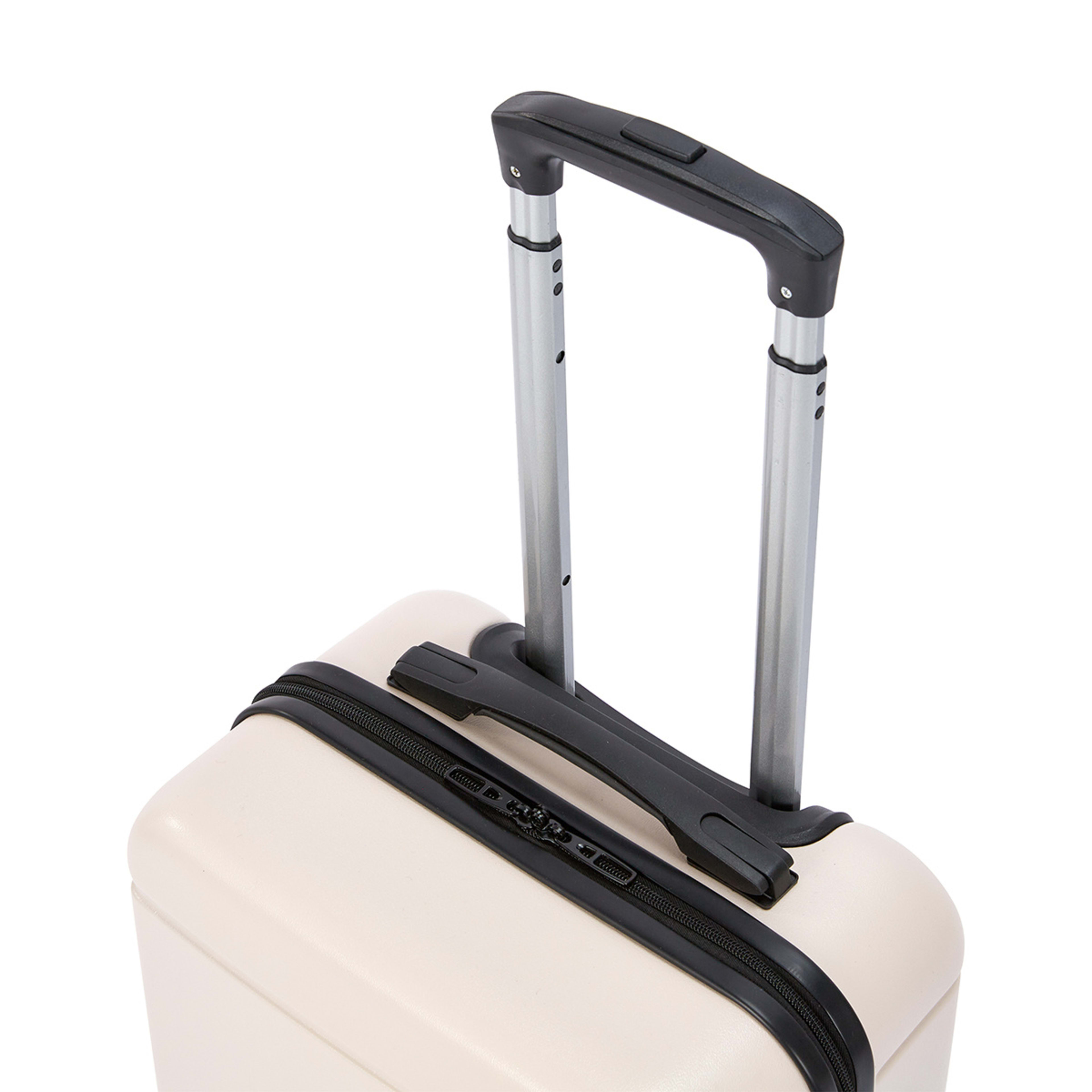 46cm Albany Hard Case 4 Wheels Taupe Kmart