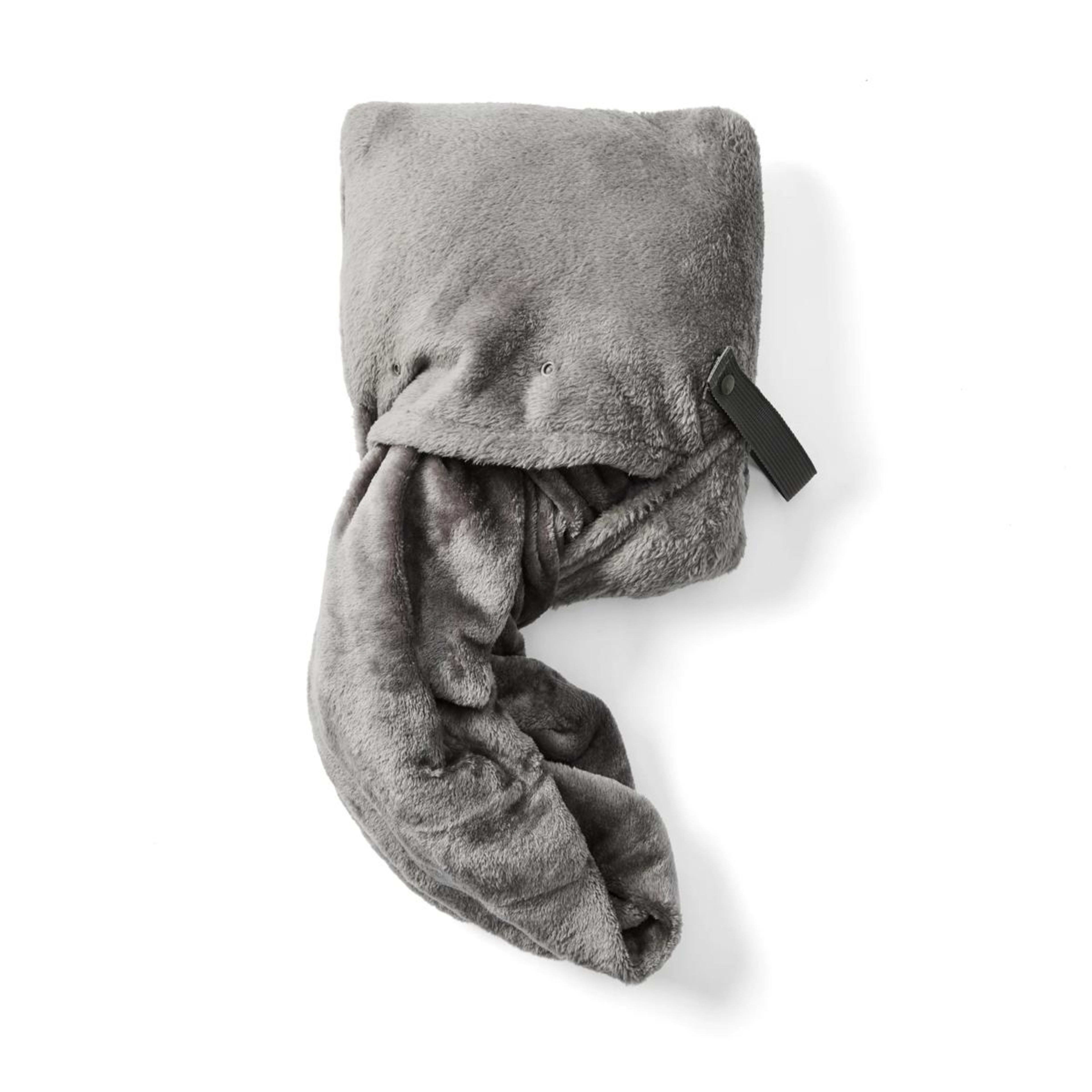 7 Packable Travel Blanket with Pockets, 7 of 10