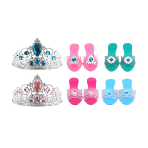 Princess Shoe and Tiara Set - Assorted* - Kmart