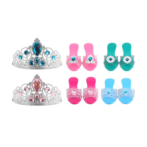 Princess Shoe and Tiara Set - Assorted - Kmart