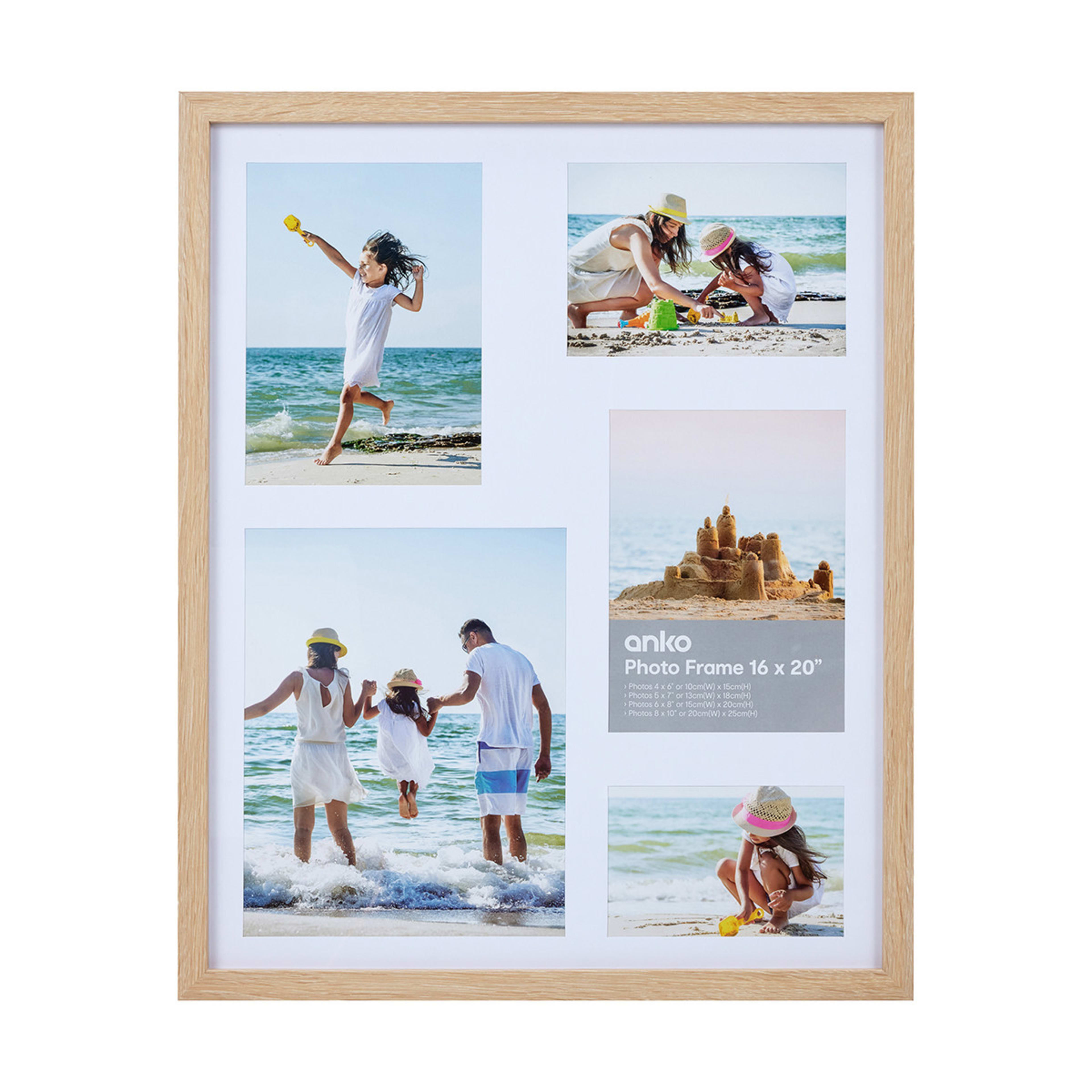Eden Collage Frame 16in. x 20in. Oak Look Kmart