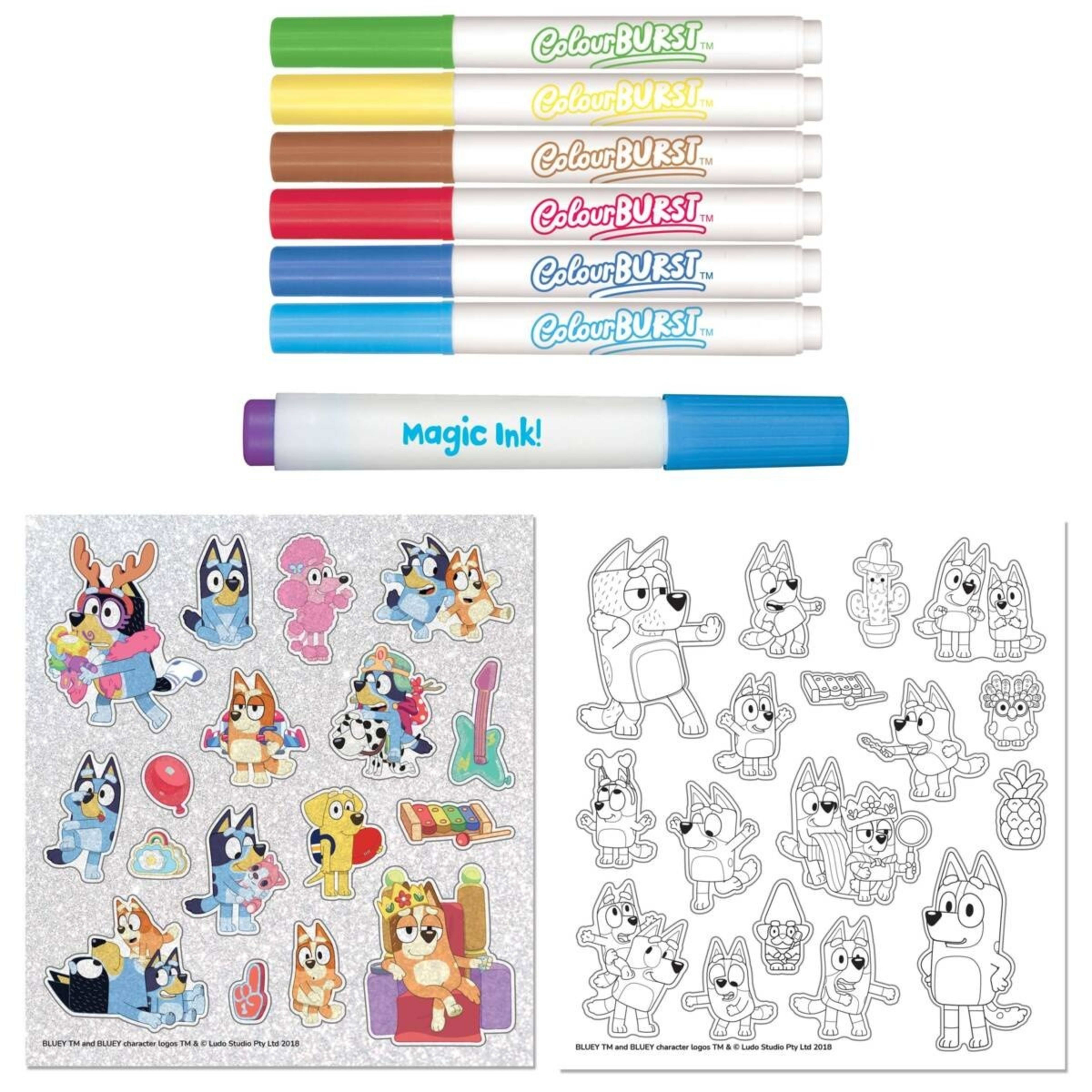 2 INKredibles Bluey Mess-Free Activity Kit - Book, 2 of 9