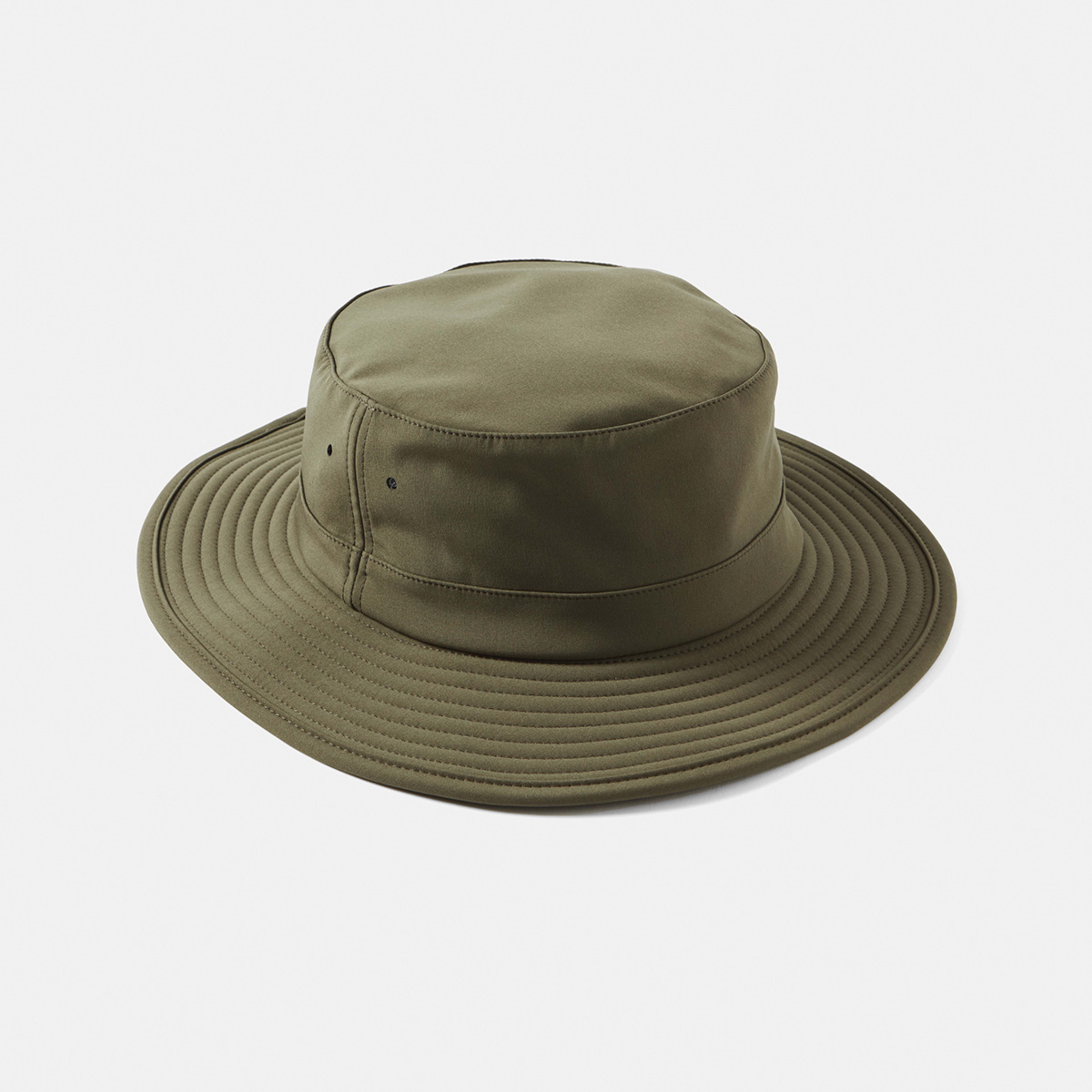 1 Water Resistant Wide Brim Hat Khaki, 1 of 4