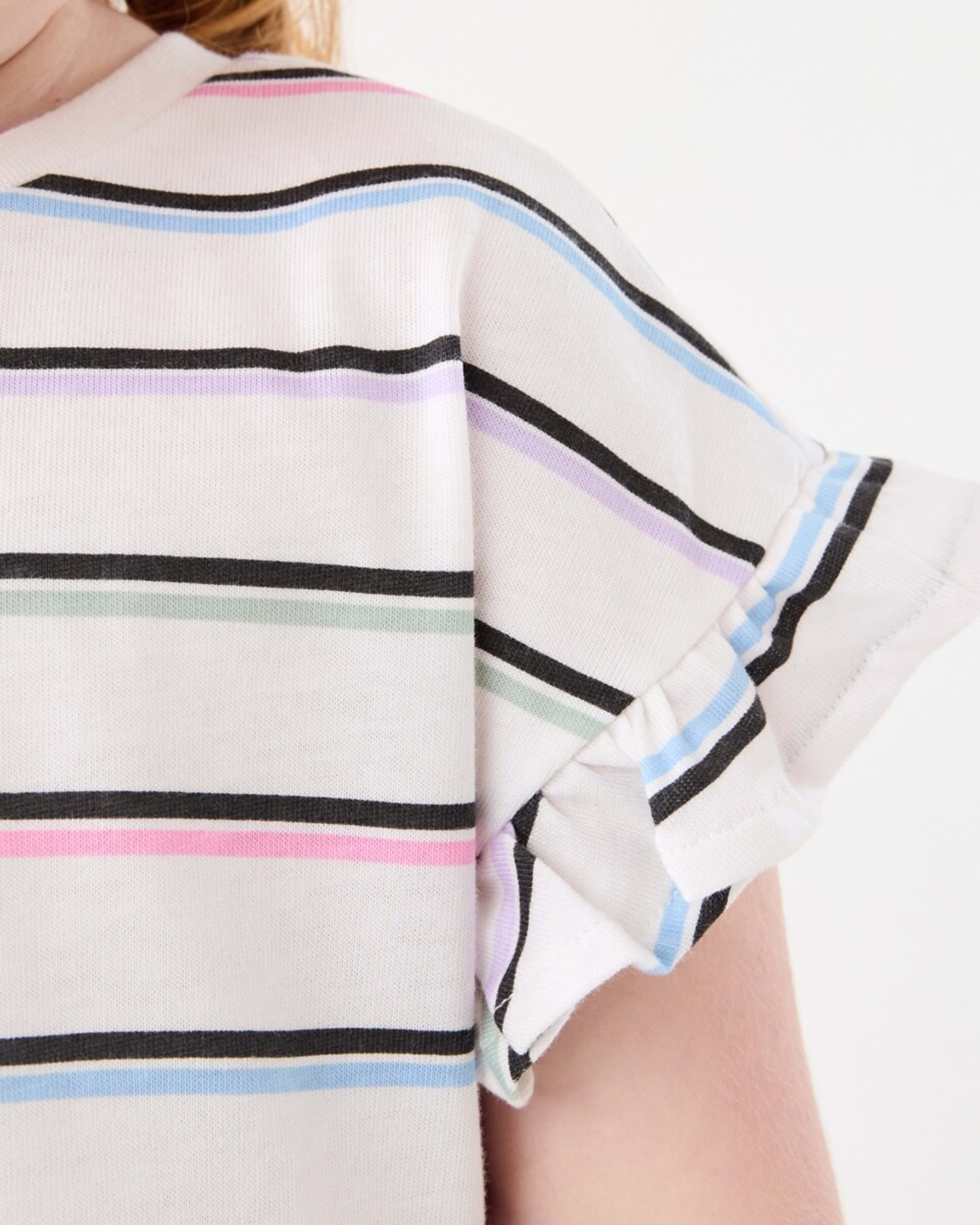 3 Jersey Dress GLINT STRIPES MULTICOLOUR, 3 of 7