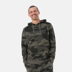 Active Everlast Mens Camo Hoodie - Kmart