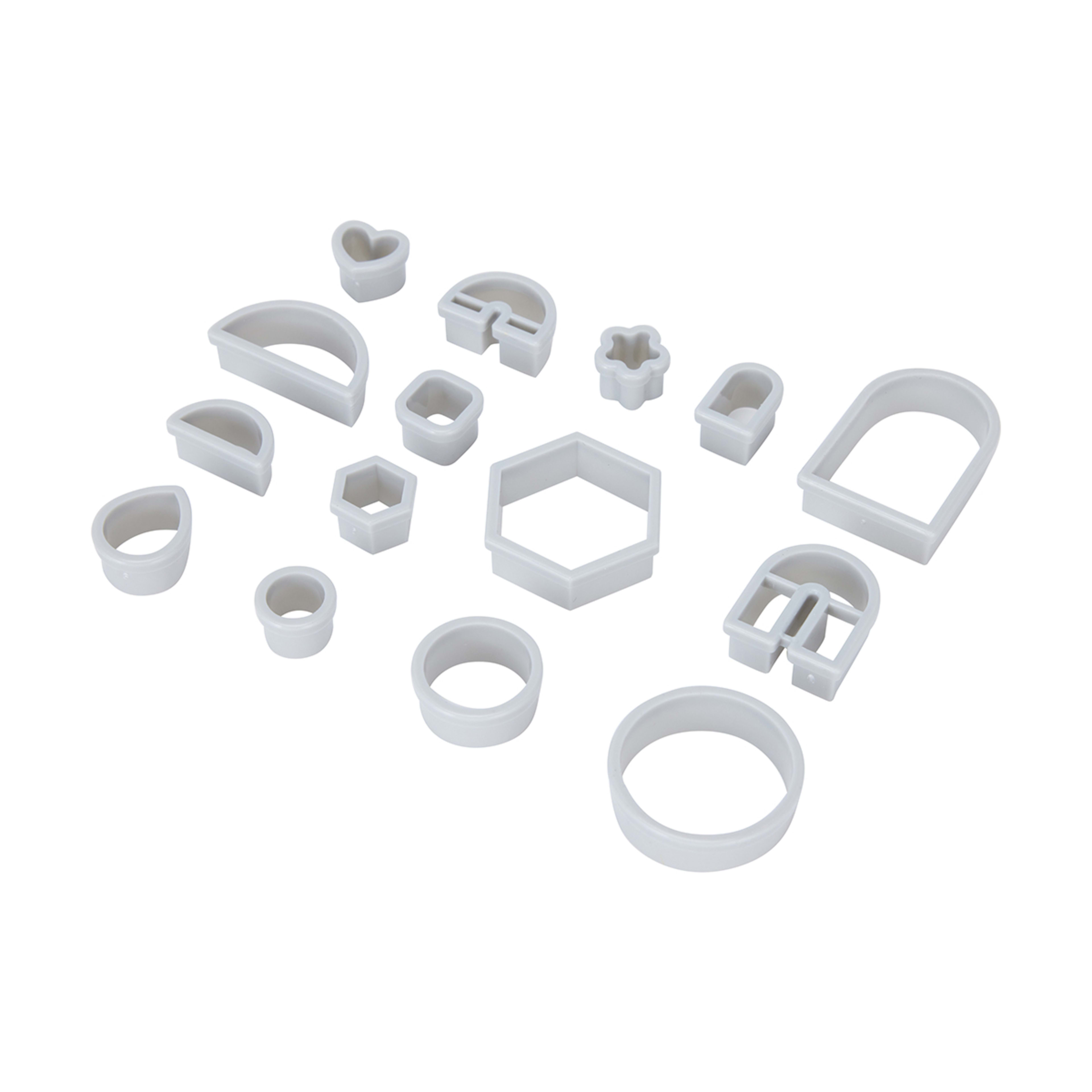 15 Piece Clay Cutters Kmart
