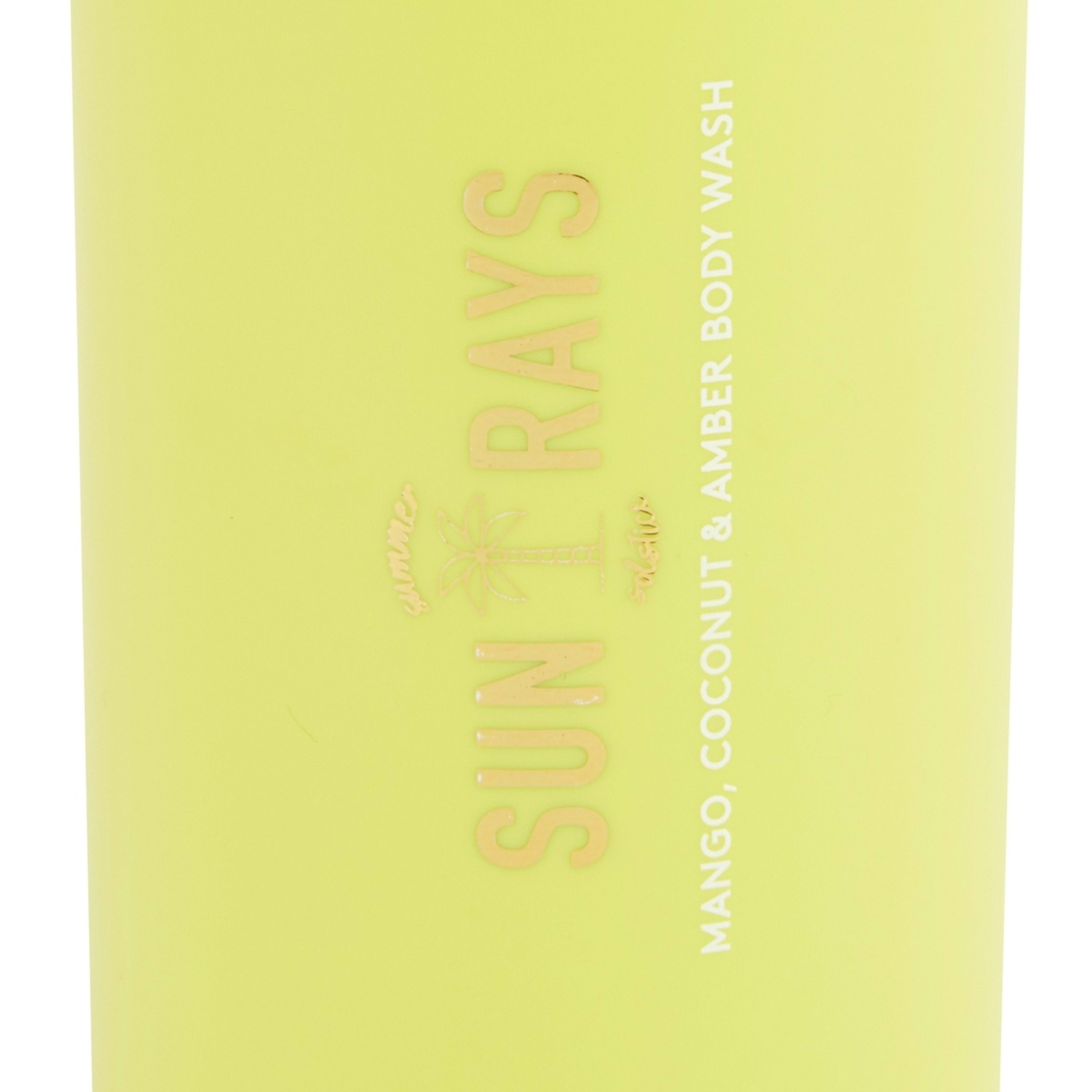 4 OXX Bodycare Sun Rays Summer Solstice Body Wash 300ml - Mango, Coconut and Amber, 4 of 4