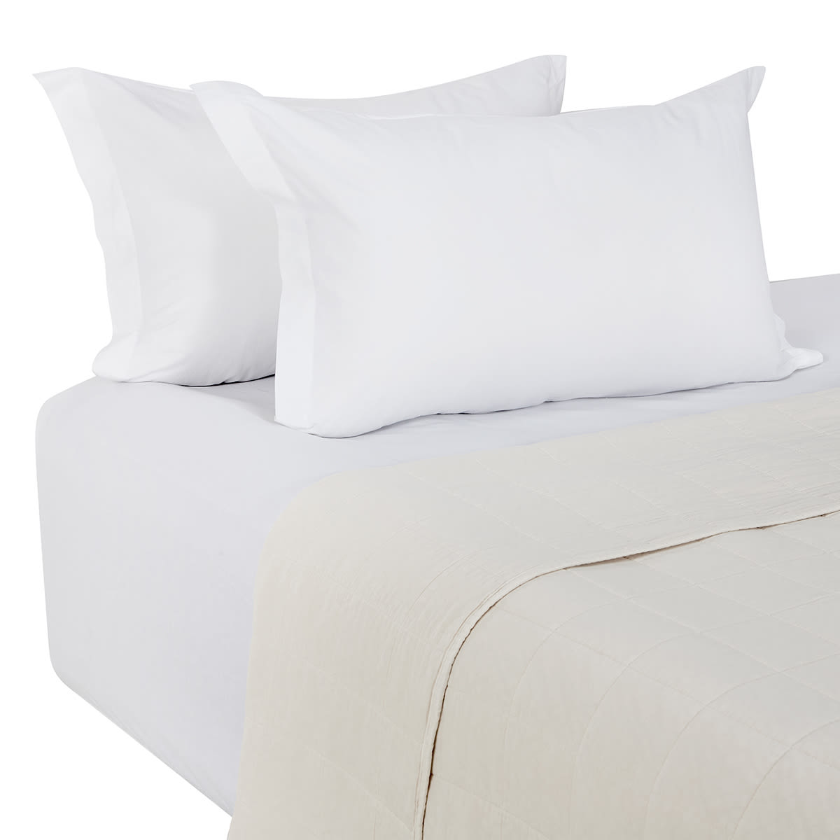 Hayden Coverlet Queen/King Bed, Sand Kmart