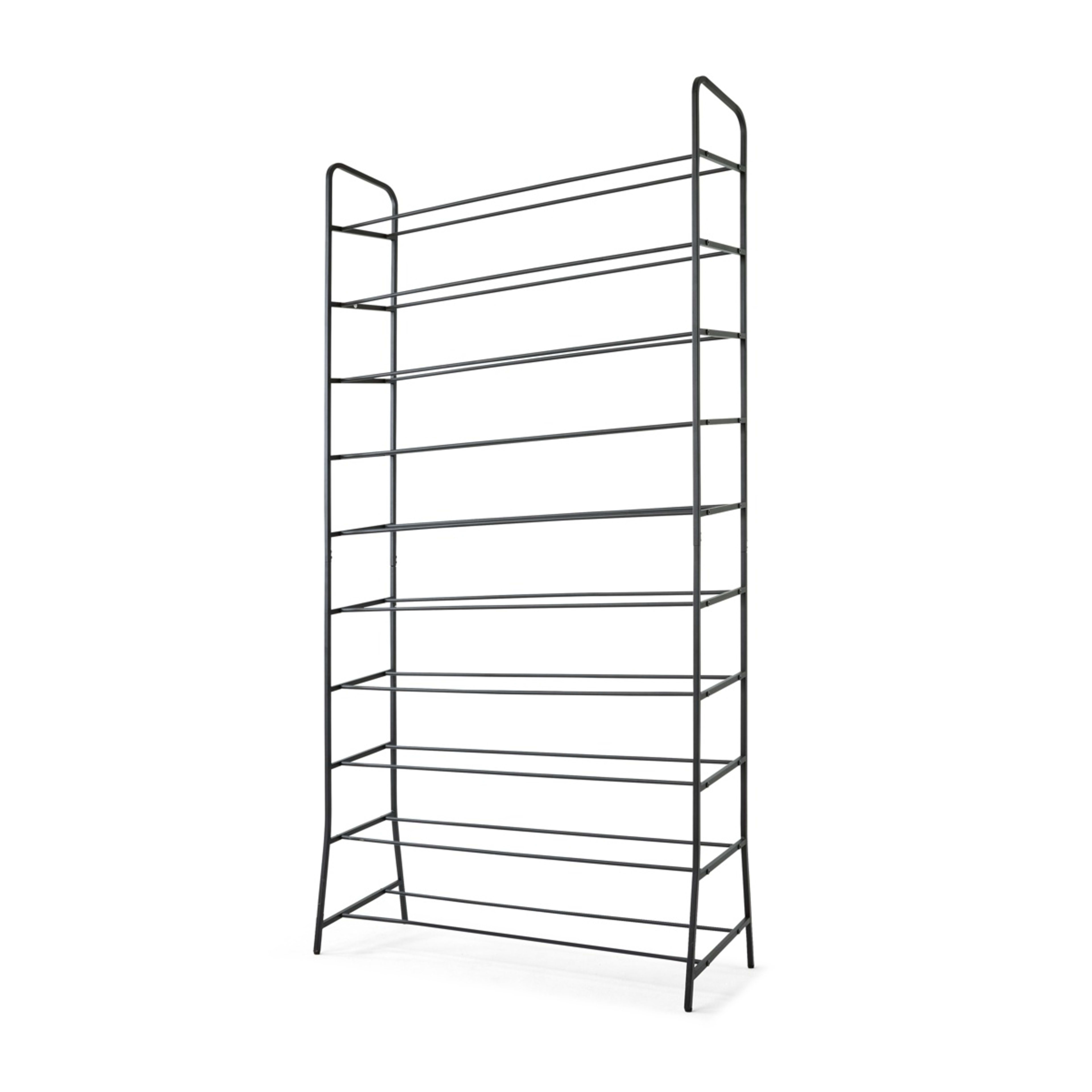 2 10 Tier Metal Shoe Rack, 2 of 8