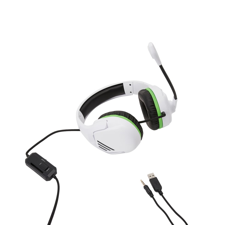 Gaming Headset White Kmart