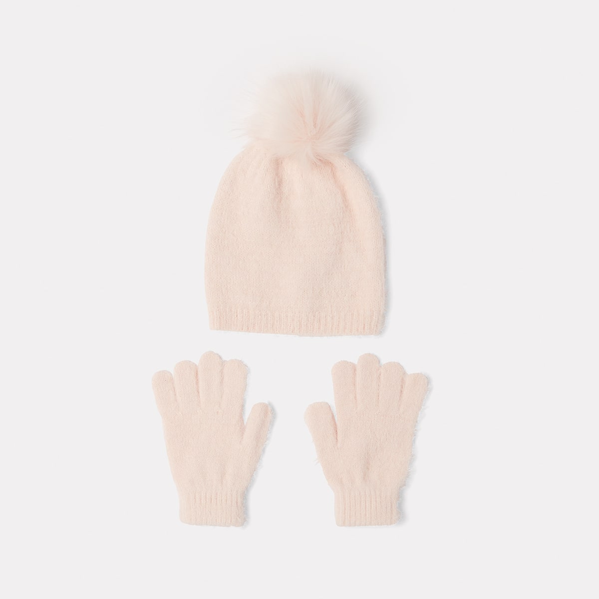 Super Soft Beanie and Gloves Set - Kmart