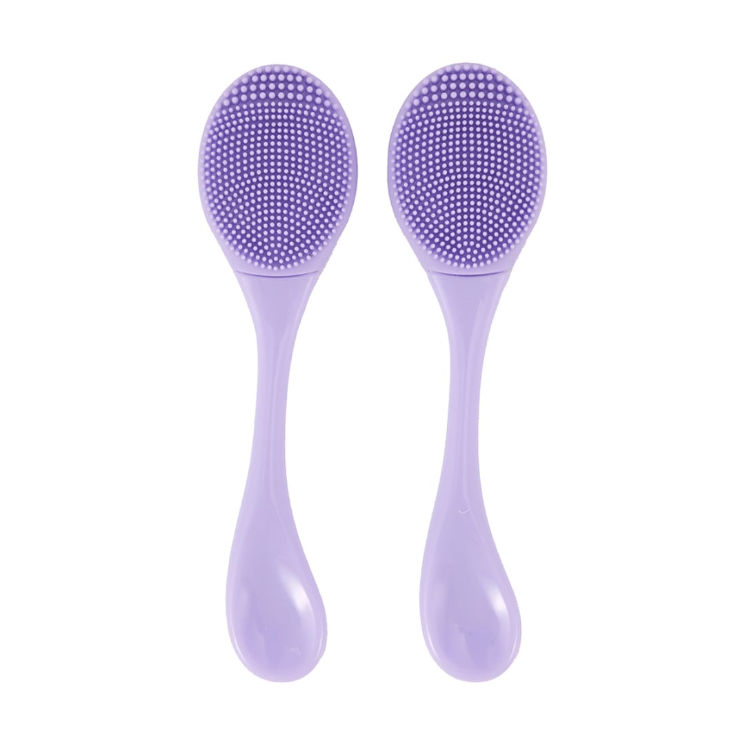 OXX Skincare 2 Pack Cleansing Brushes Lilac Kmart