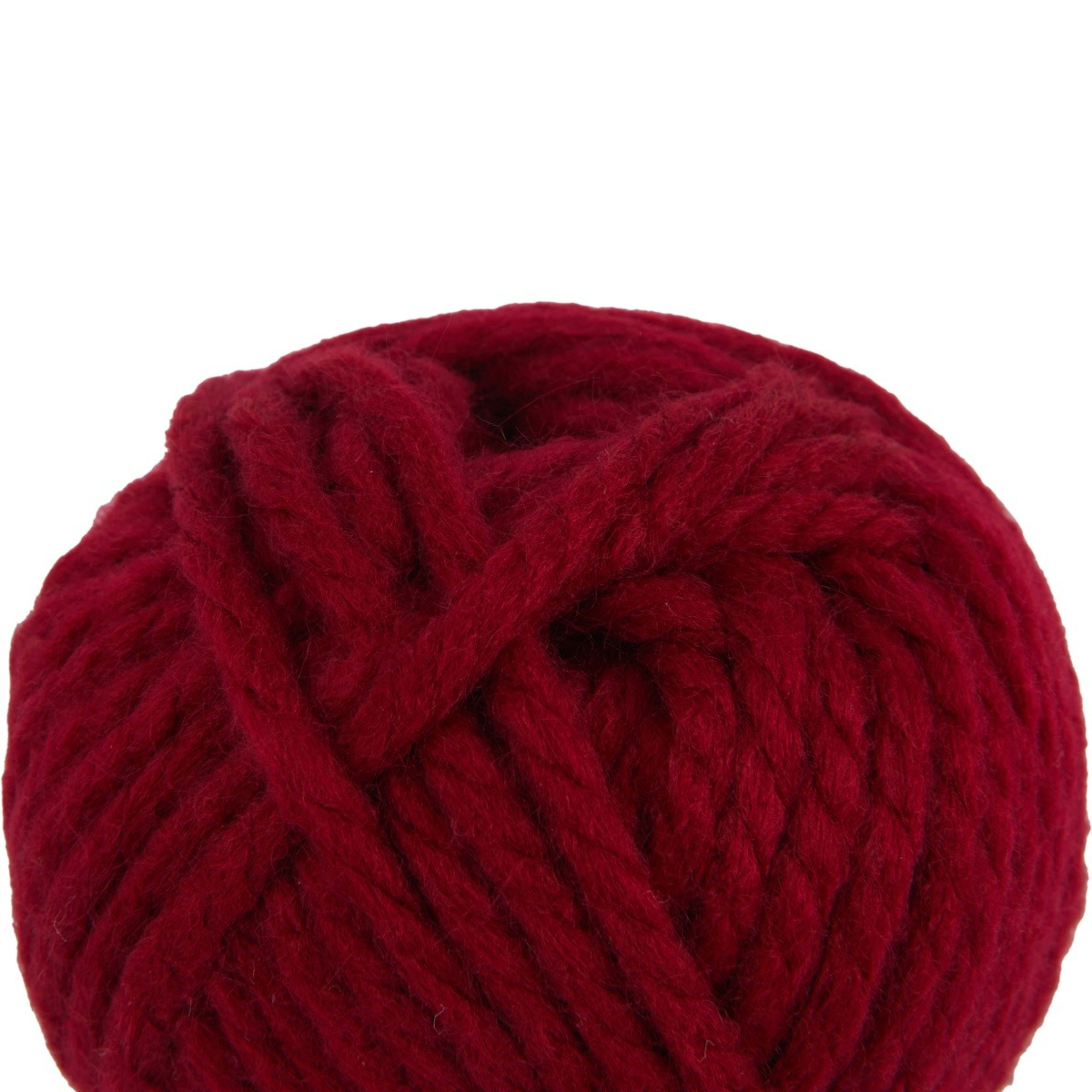 3 Chunky Yarn - Autumn Red, 3 of 3