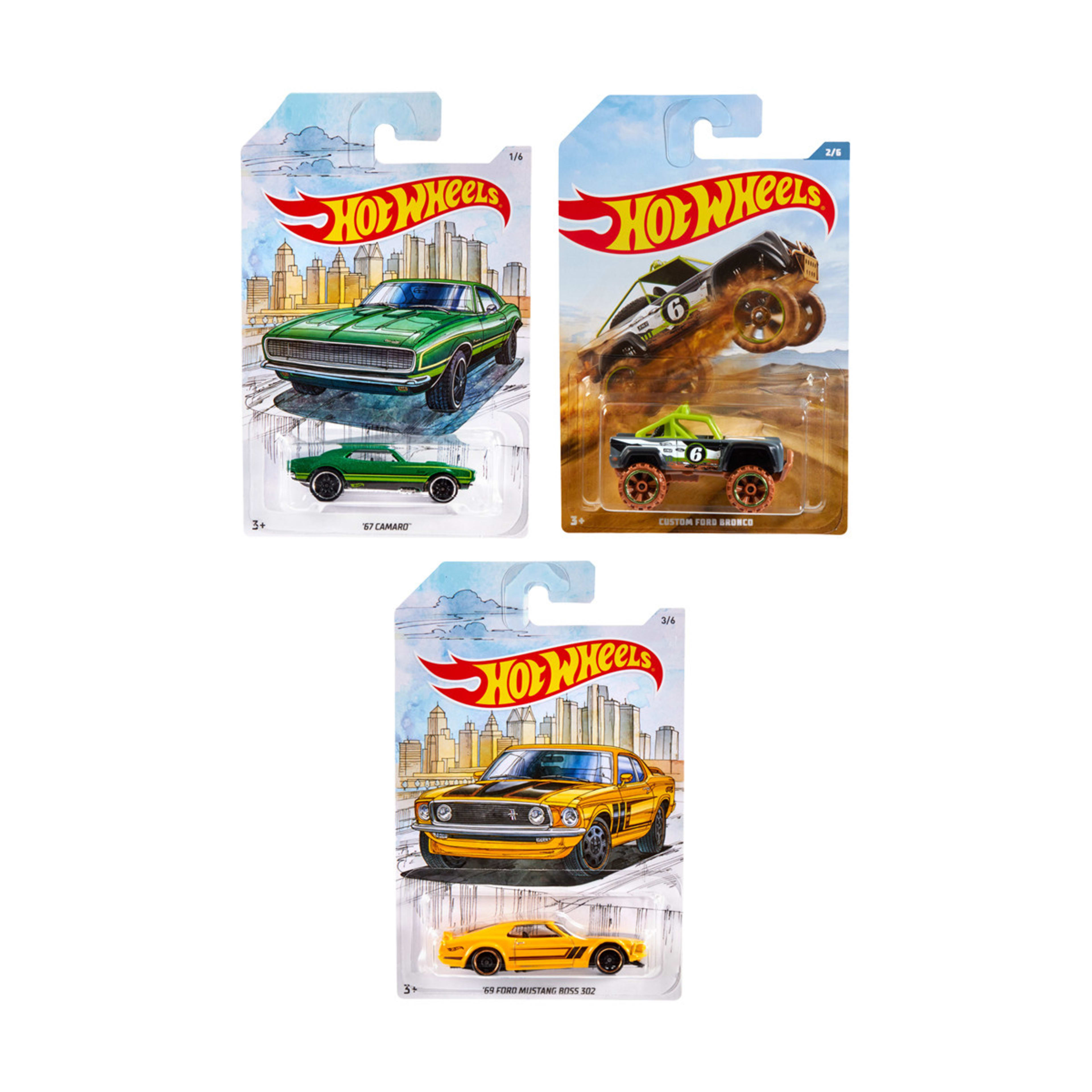 1 Hot Wheels Vehicle: Themed Automotive - Assorted