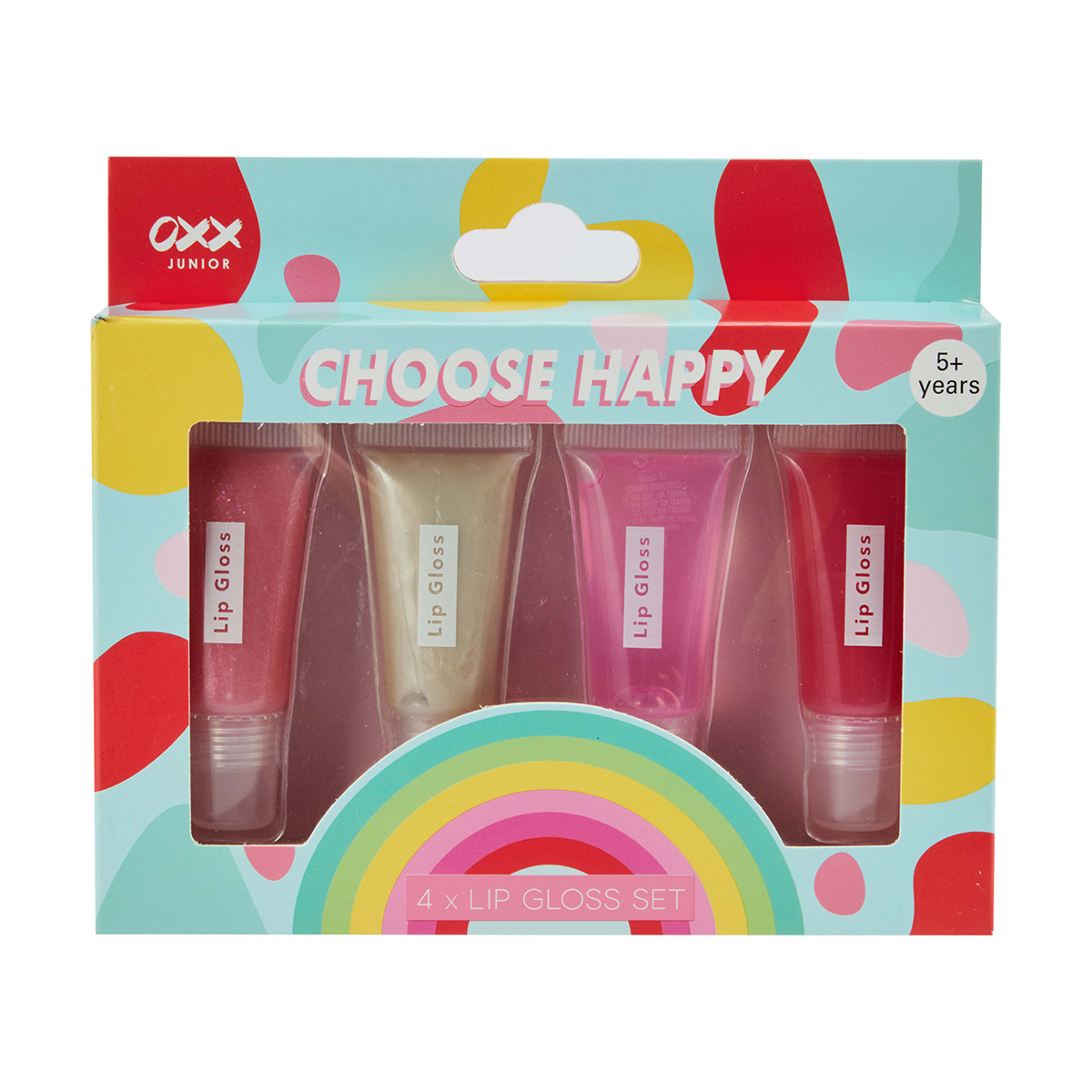 1 OXX Junior 4 Piece Lip Gloss Set - Choose Happy, 1 of 6