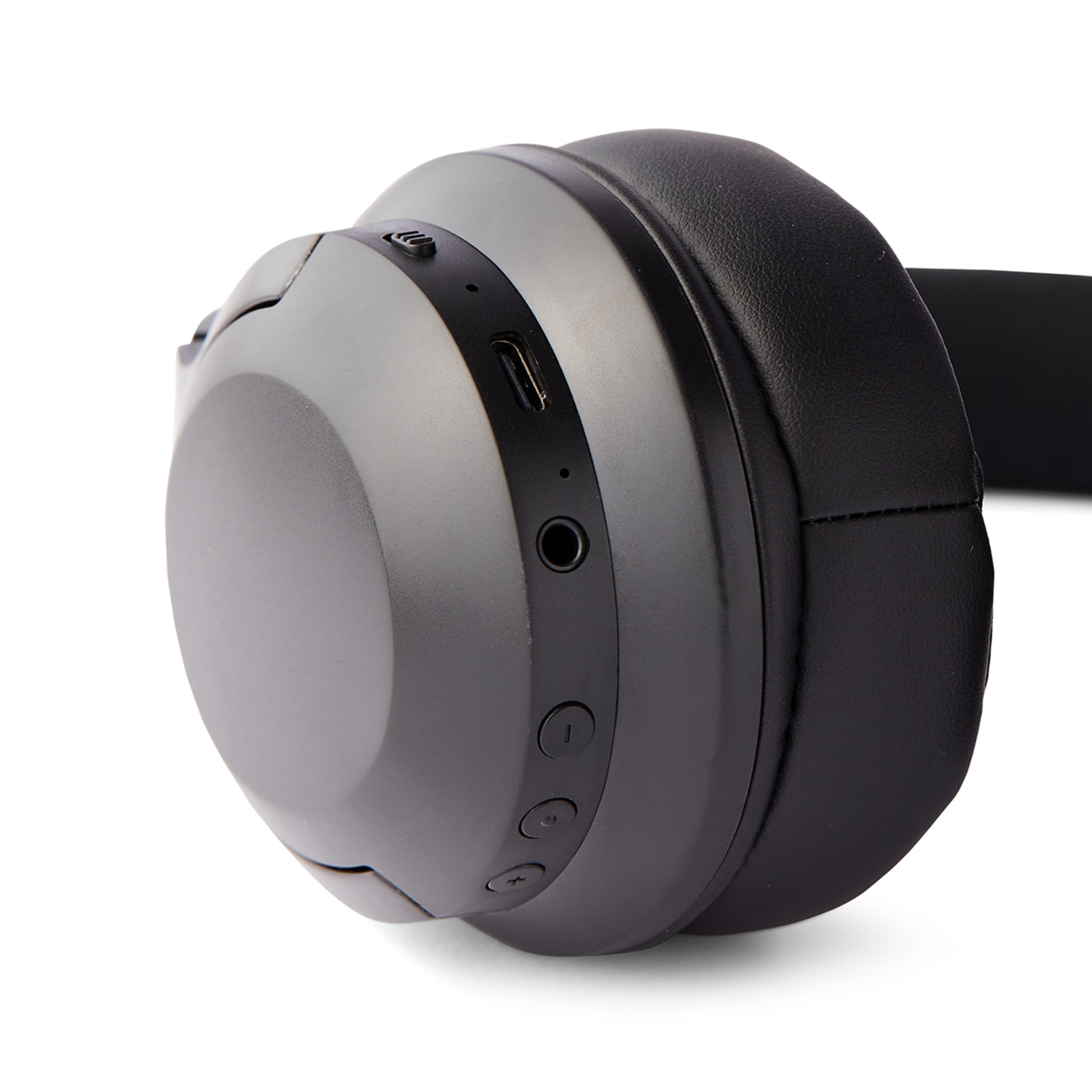 Bluetooth OverEar Headphones with Noise Cancelling Black Kmart