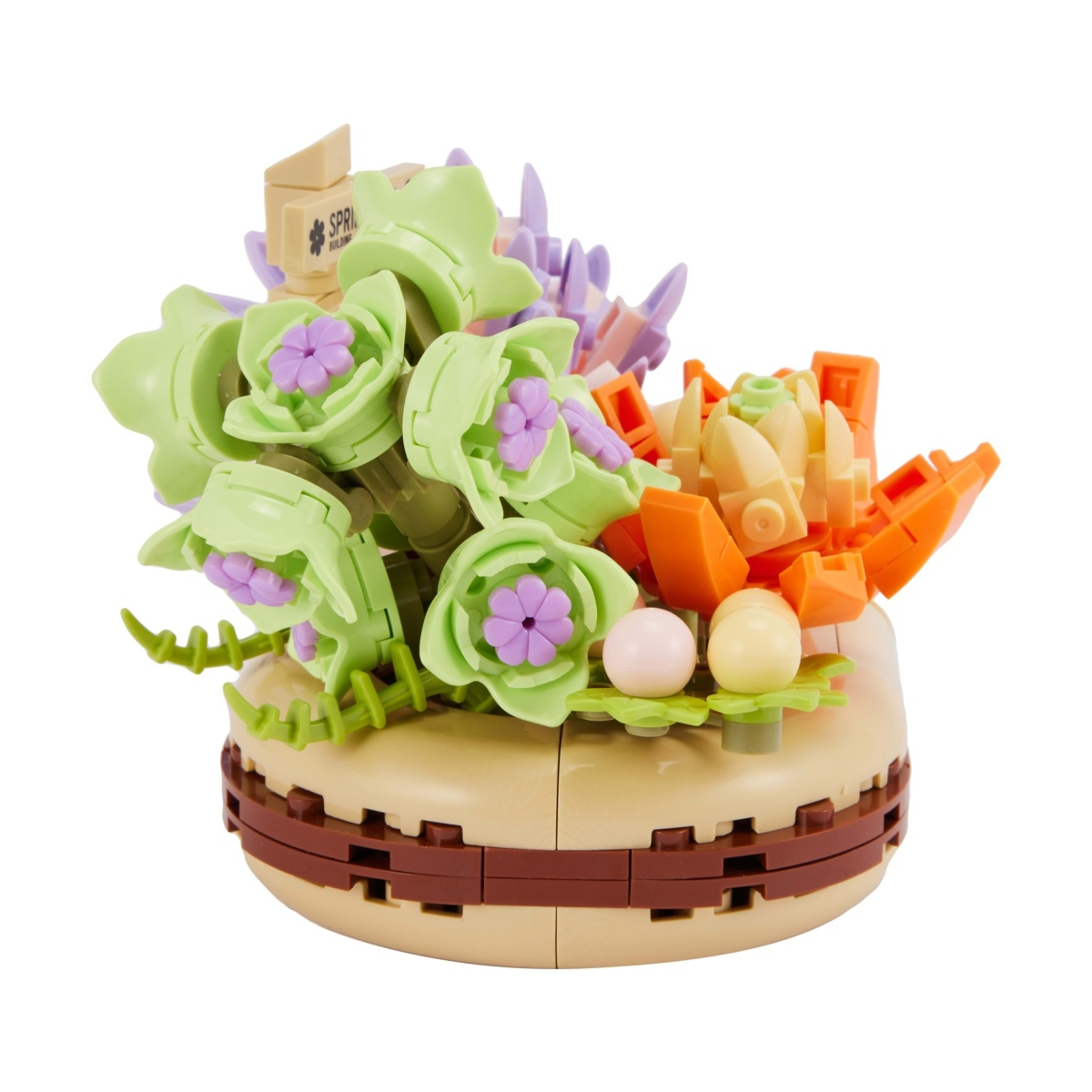 4 Mini Blocks Flower Series: Bonsai Series Playset - Assorted, 4 of 8