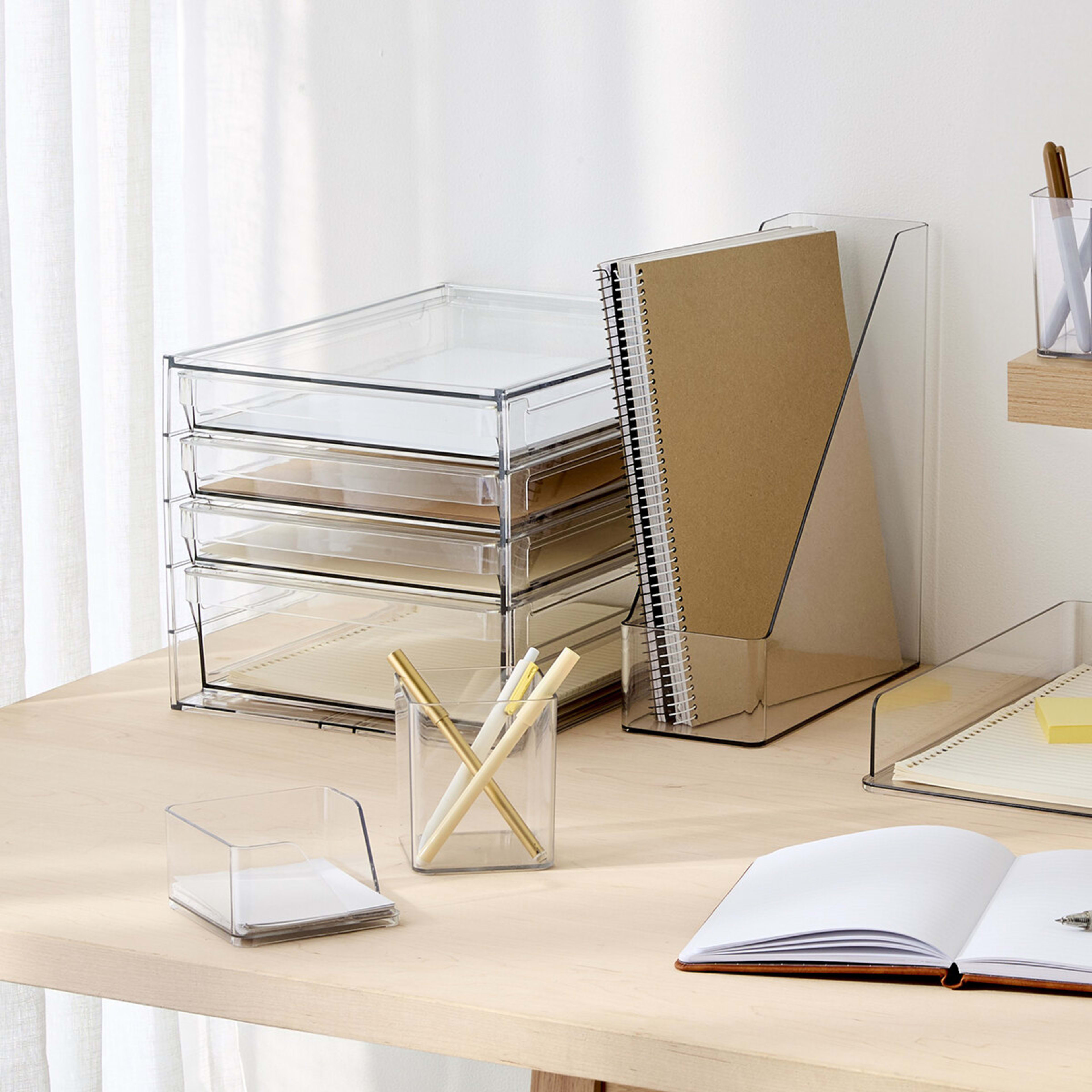8 4 Drawer Set - Clear, 8 of 9