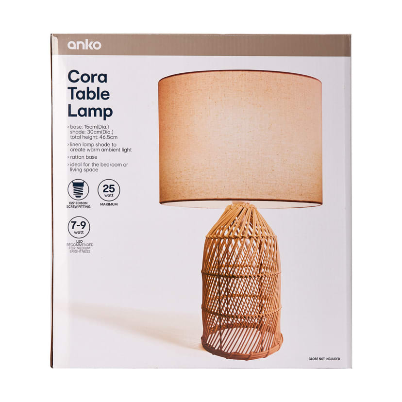 Cora Table Lamp - Kmart