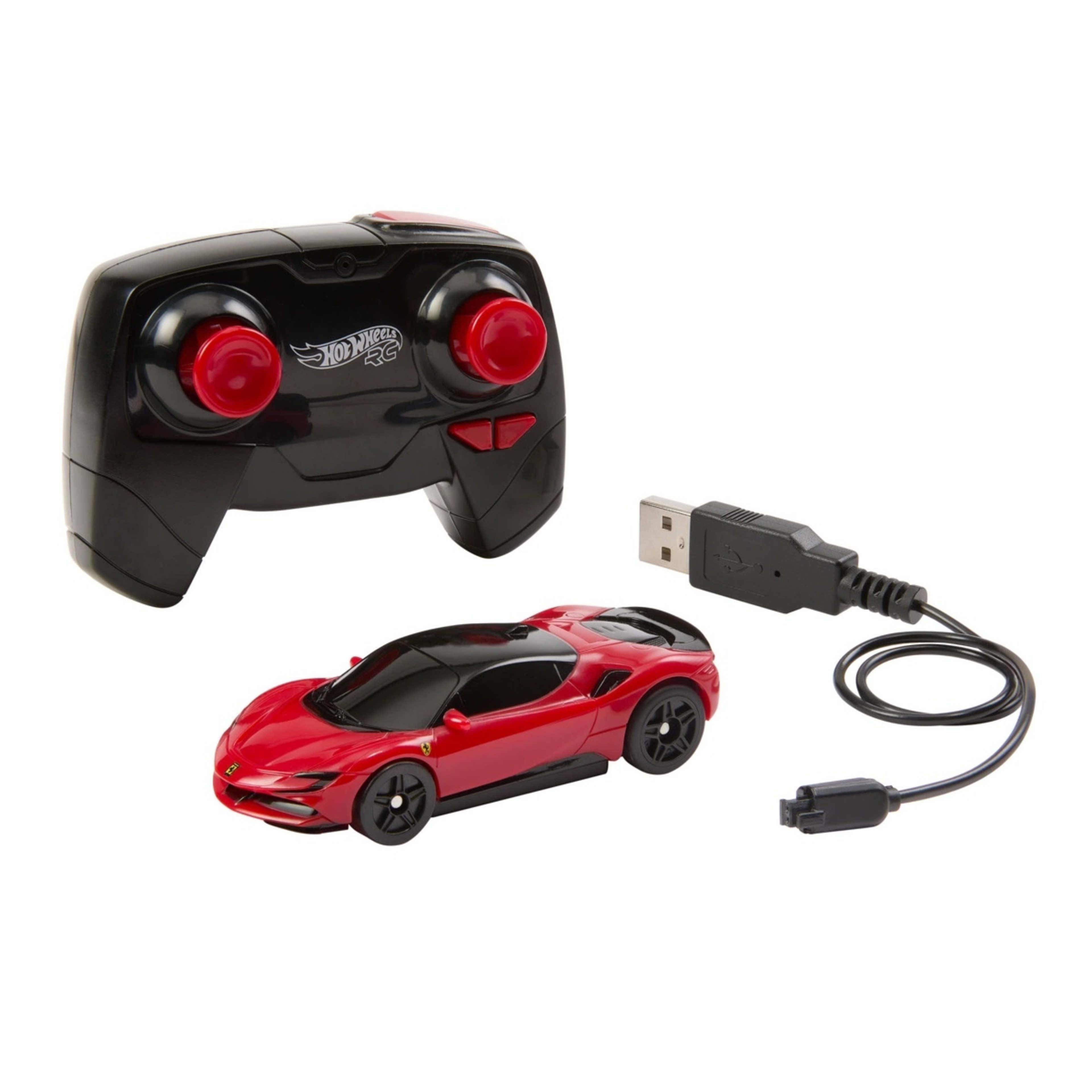 2 Hot Wheels RC Scale Ferrari SF90 Stradale Assetto Fiorano Action Vehicle, 2 of 7