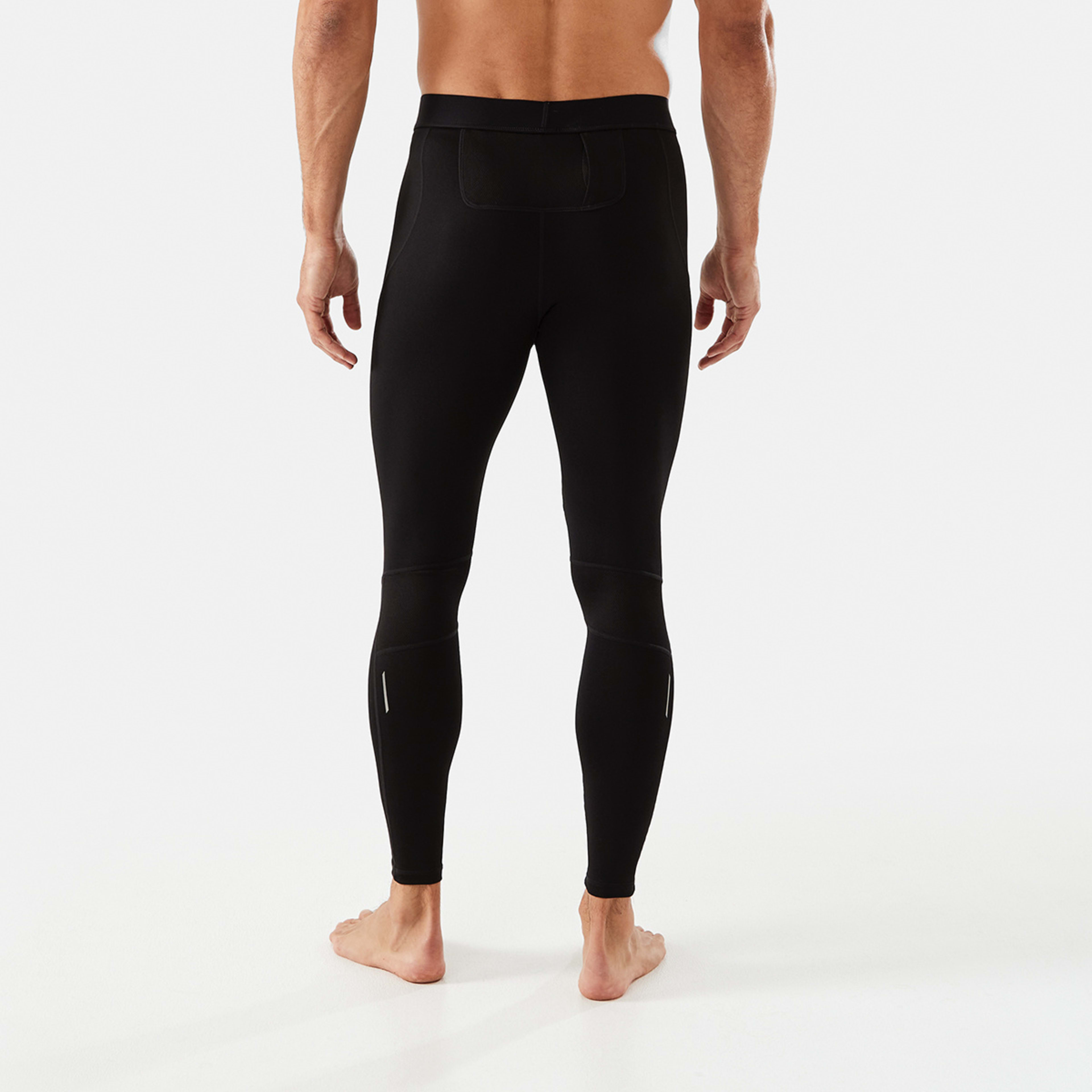 3 Active Mens Training Tights Black, 3 of 6