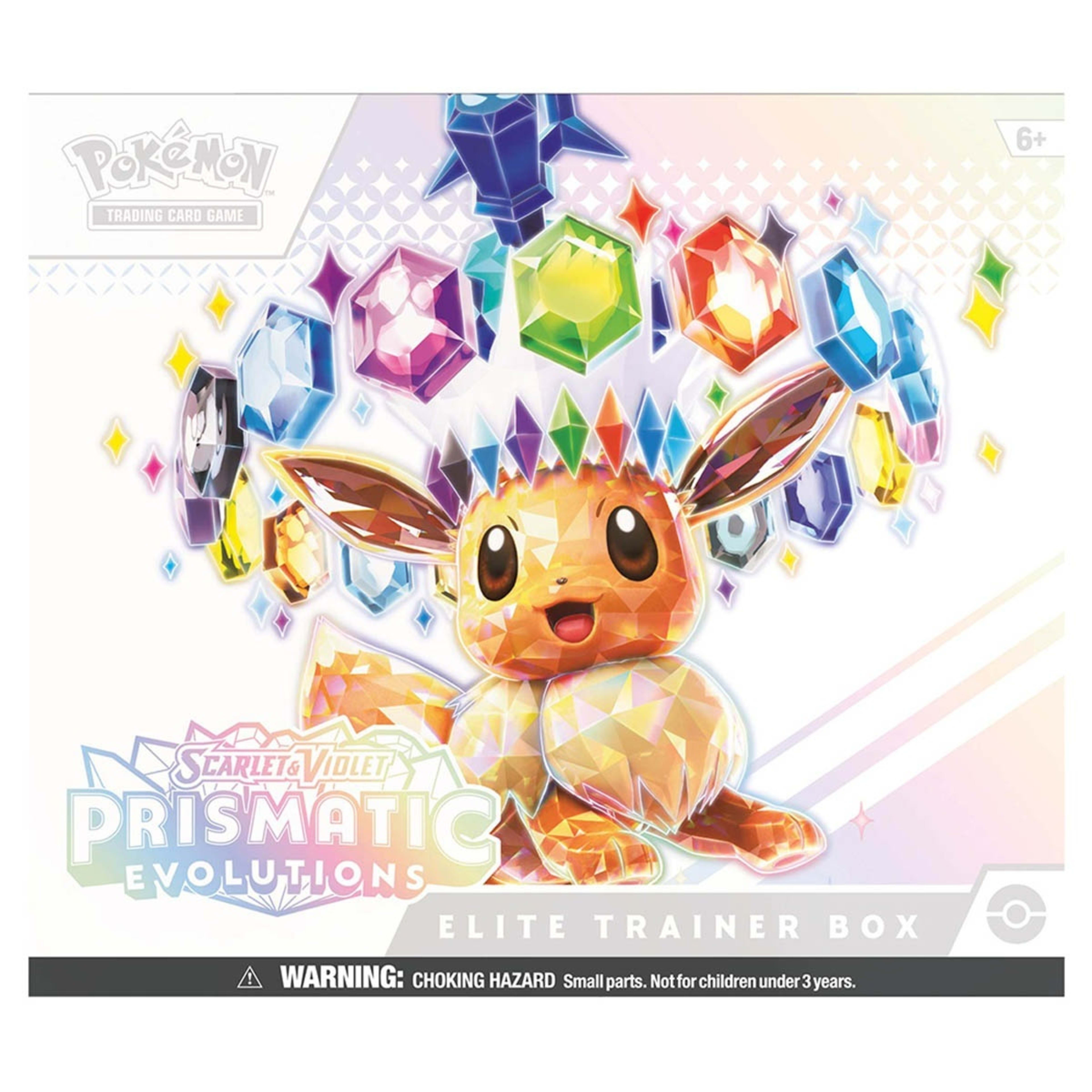 2 Pokemon Trading Card Game: Scarlet & Violet Prismatic Evolutions Elite Trainer Box, 2 of 7