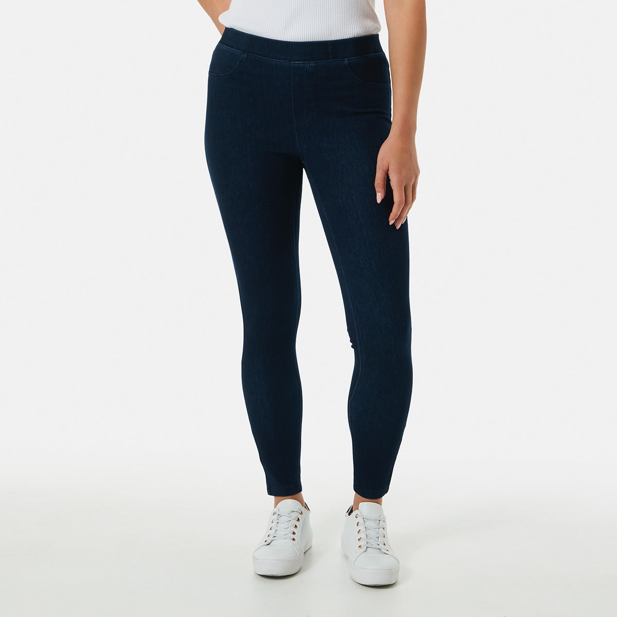 Navy blue leggings kmart best sale