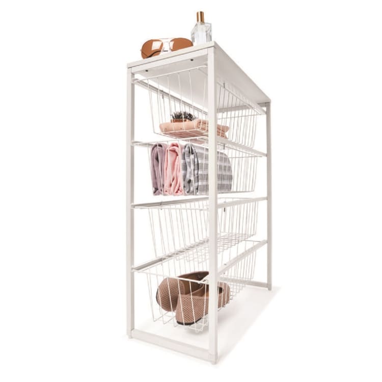 4 Drawer Narrow Wire Unit Kmart