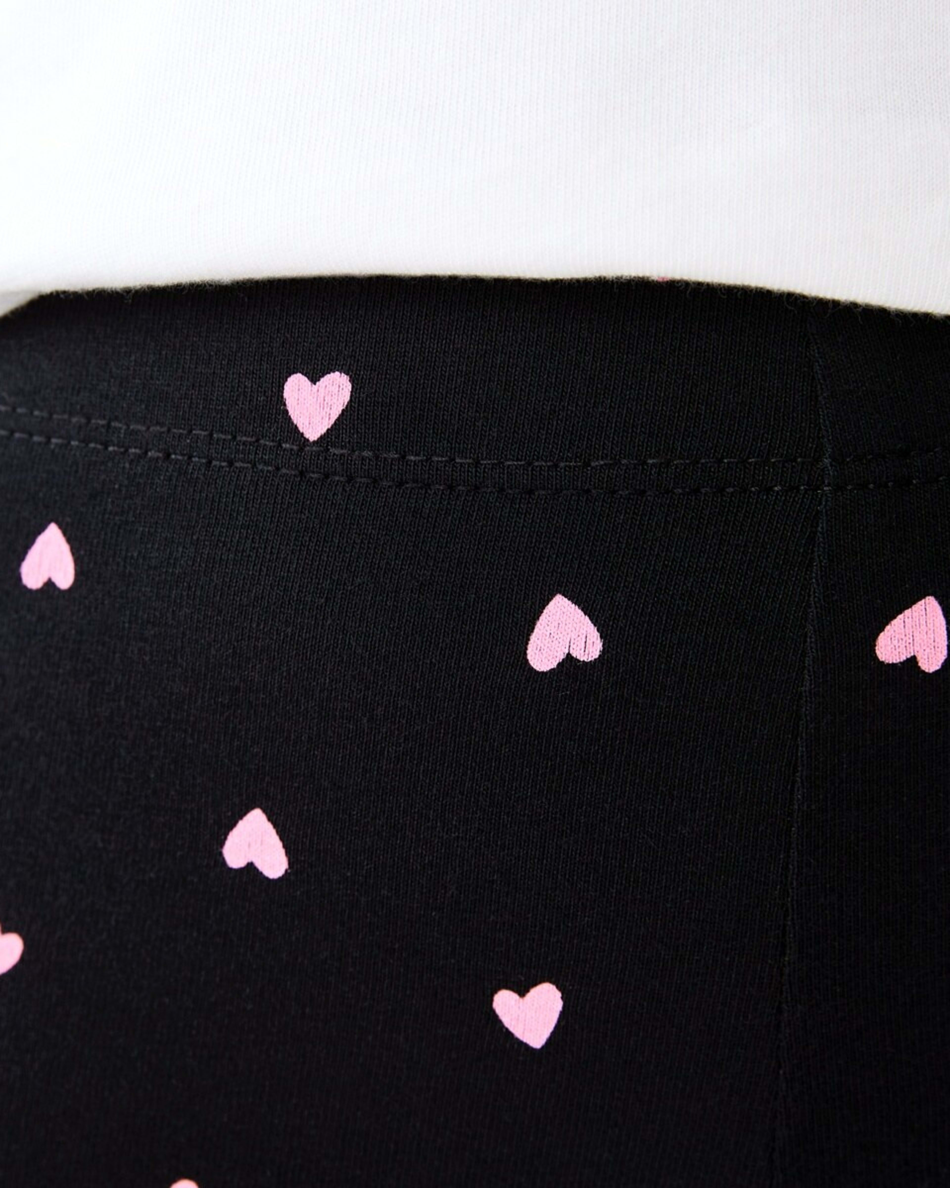 3 Printed Bike Shorts SKIPPING HEARTS BLACK, 3 of 5